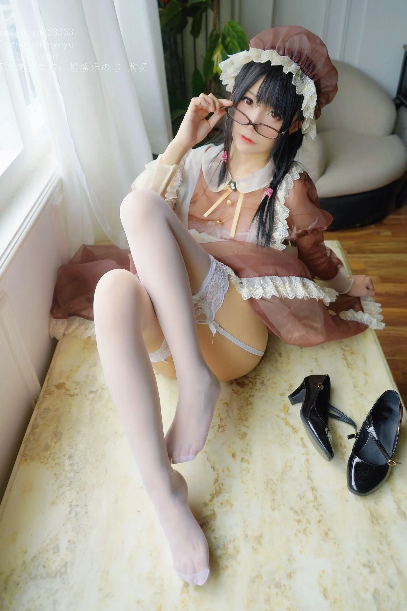 摇摇乐yoyo – NO.11 透明女仆 [136P]插图2
