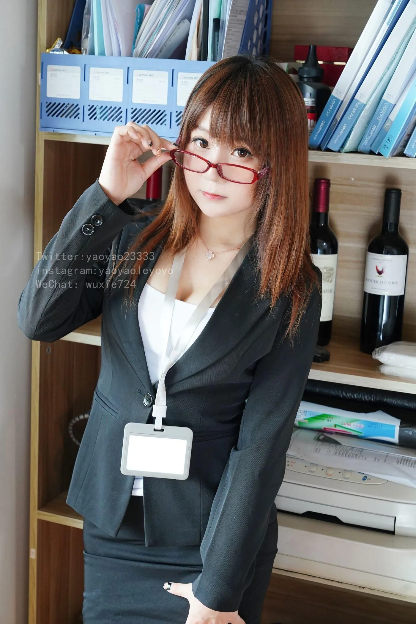 摇摇乐yoyo – NO.23 小秘书 [55P]插图9