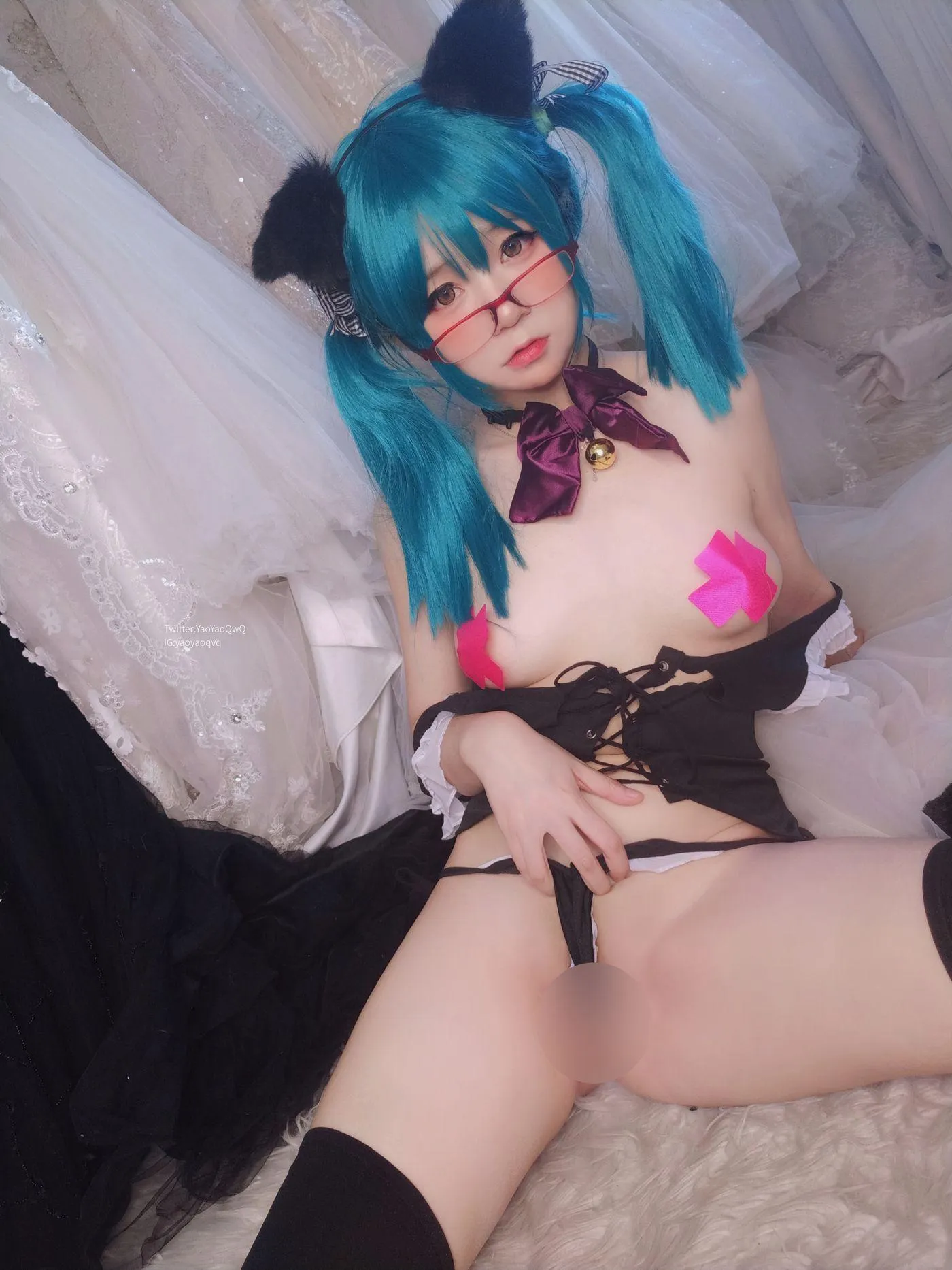 摇摇乐yoyo – NO.36 Fantia2022年01月-03月部分合集-2022-03-21 – 2022-04-01 黒猫ちゃん [23P]插图8