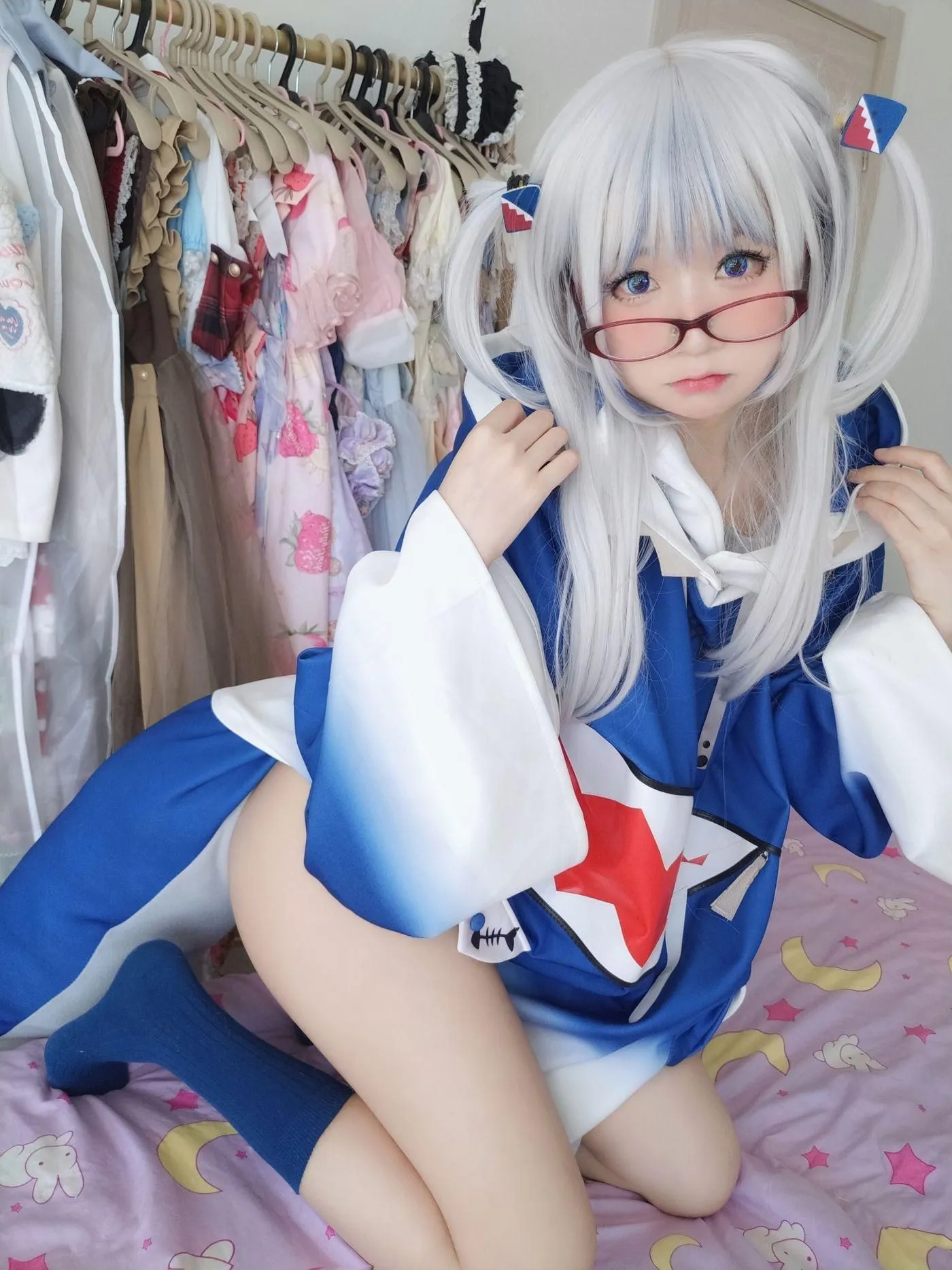 摇摇乐yoyo – NO.37 Fantia2022年04月-06月部分合集-2022-05-17 がうる・ぐら① – 2022-05-30 がうる・ぐら⑩-2022-05-17 がうる・ぐら① [15P]插图3