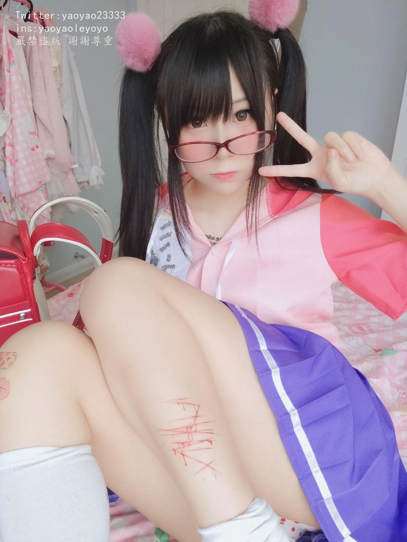 軟妹搖搖樂 – VOL.27 可愛小學生 补给-图片[1] [87P]插图4