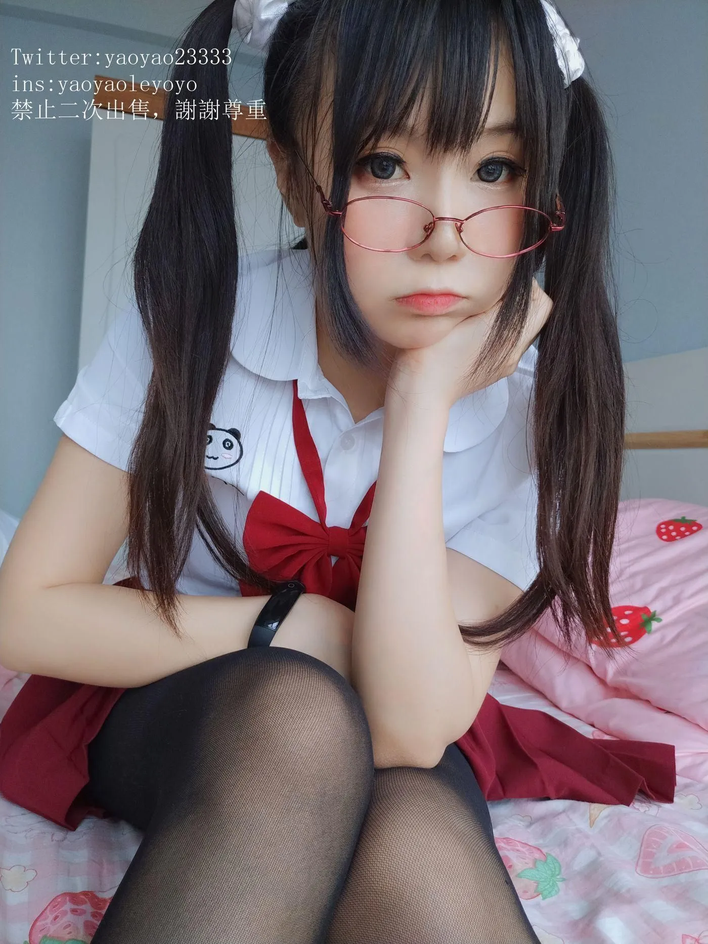 軟妹搖搖樂 – VOL.30 學妹的五指襪和肉絲襪 自撮り  (動画入り) [96P]插图2
