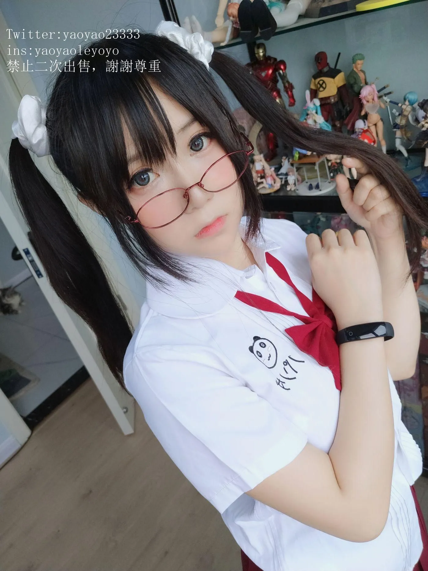 軟妹搖搖樂 – VOL.30 學妹的五指襪和肉絲襪 自撮り  (動画入り) [96P]插图2