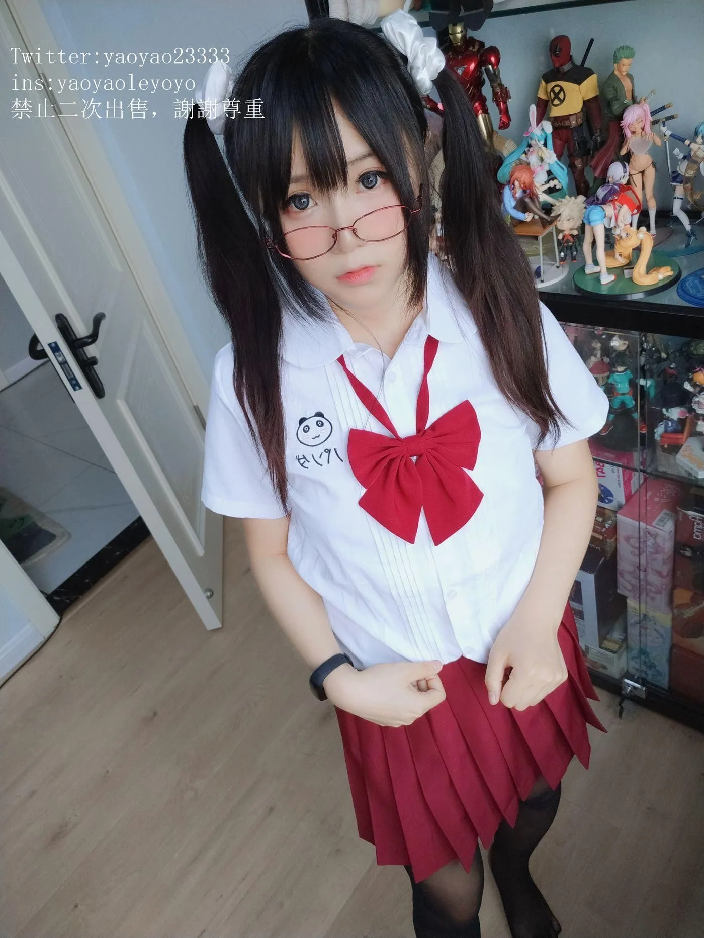 軟妹搖搖樂 – VOL.30 學妹的五指襪和肉絲襪 自撮り  (動画入り) [96P]插图3