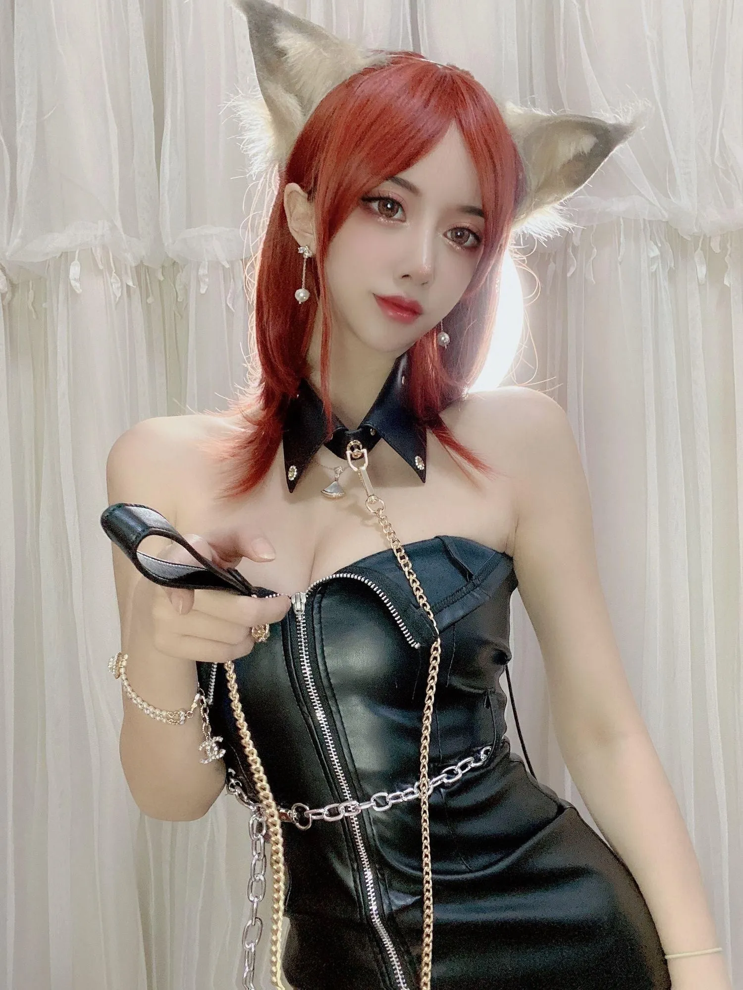 过期米线线喵 – NO.105 狐狸小姐 [36P]插图8