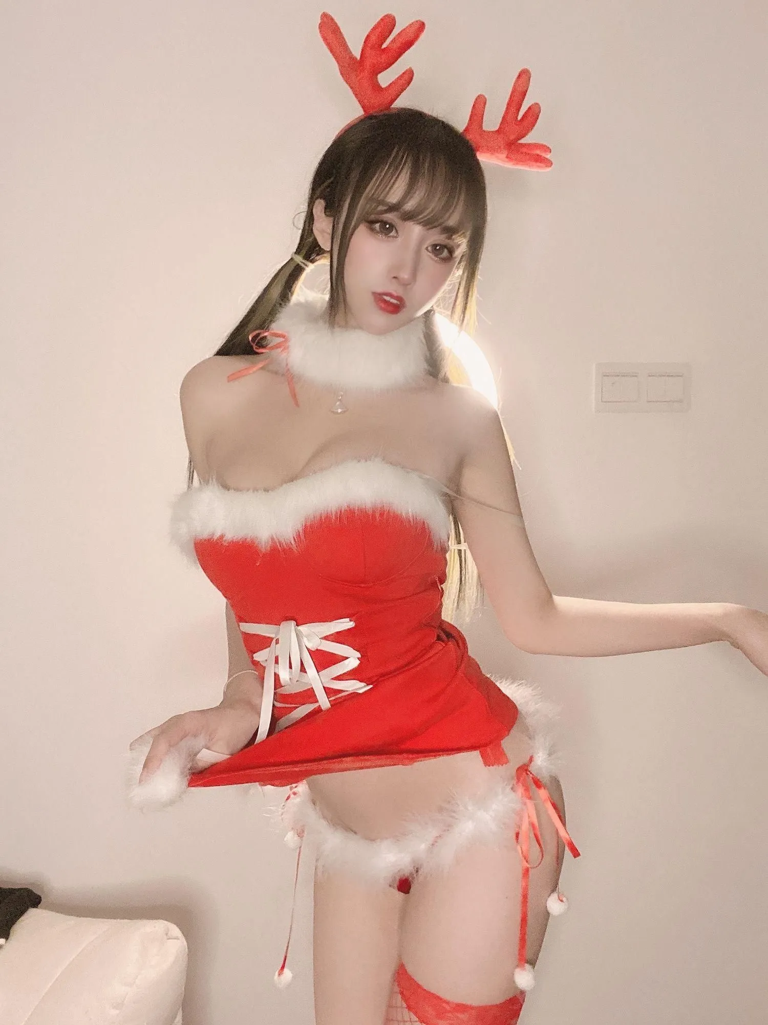 过期米线线喵 – NO.109 圣诞特辑 [39P]插图9