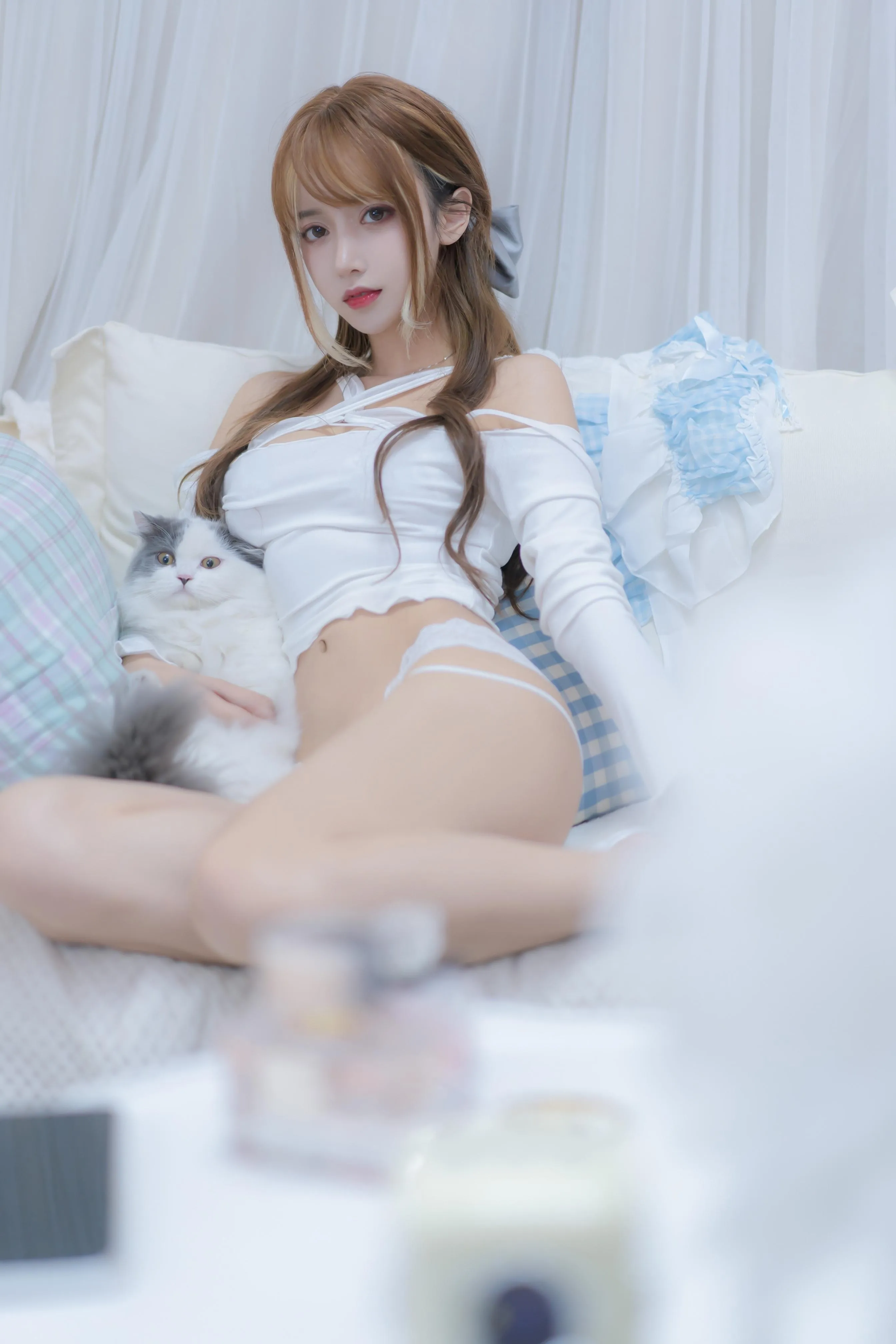 过期米线线喵 – NO.114 我和猫 [90P]插图5