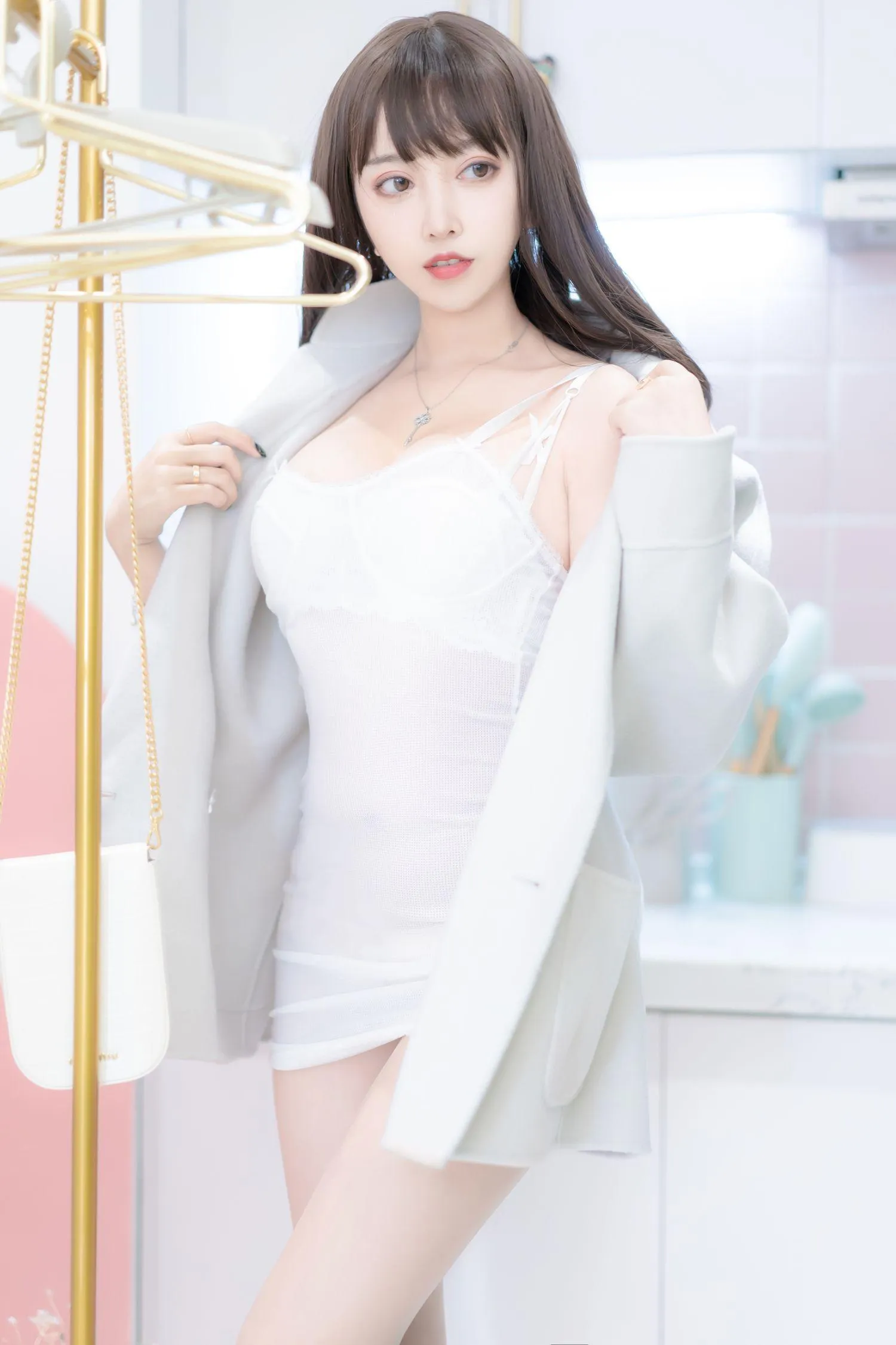 过期米线线喵 – NO.115 大姐姐 [87P]插图8