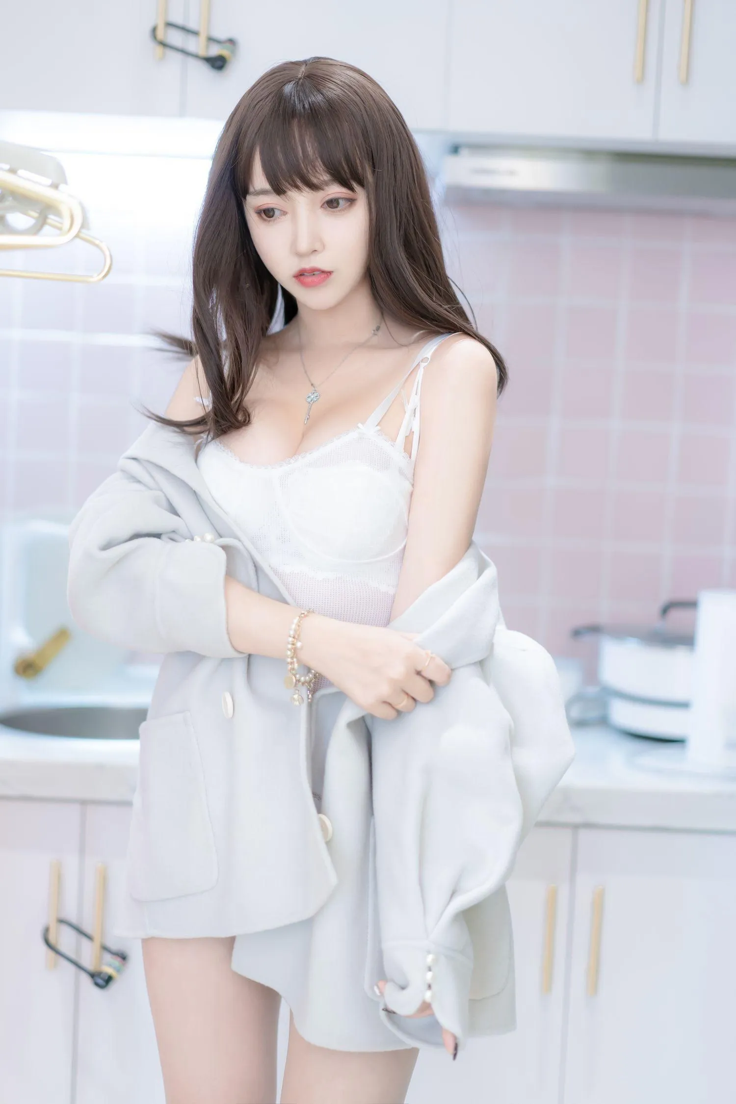 过期米线线喵 – NO.115 大姐姐 [87P]插图9