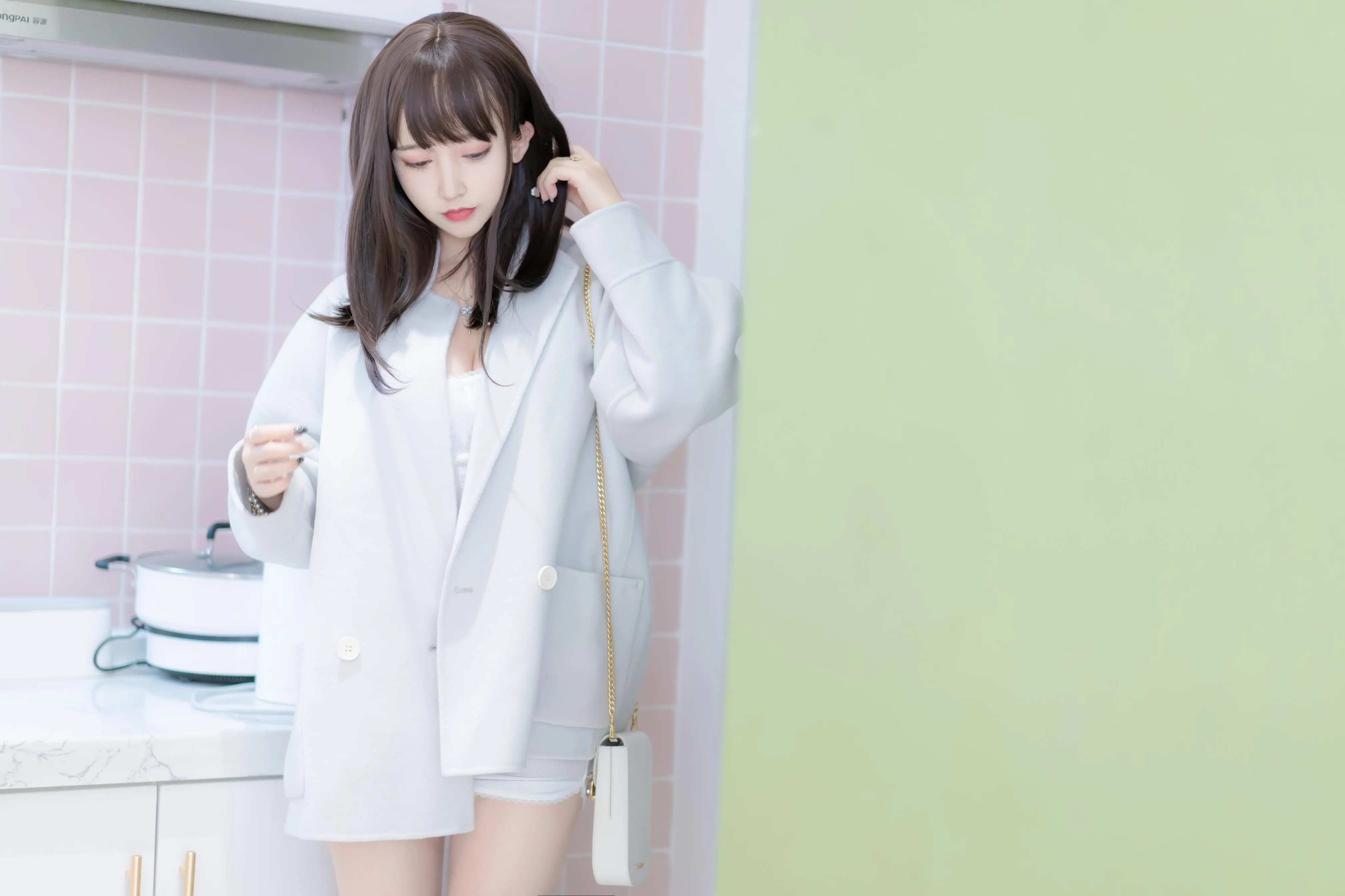 过期米线线喵 – NO.115 大姐姐 [87P]插图3