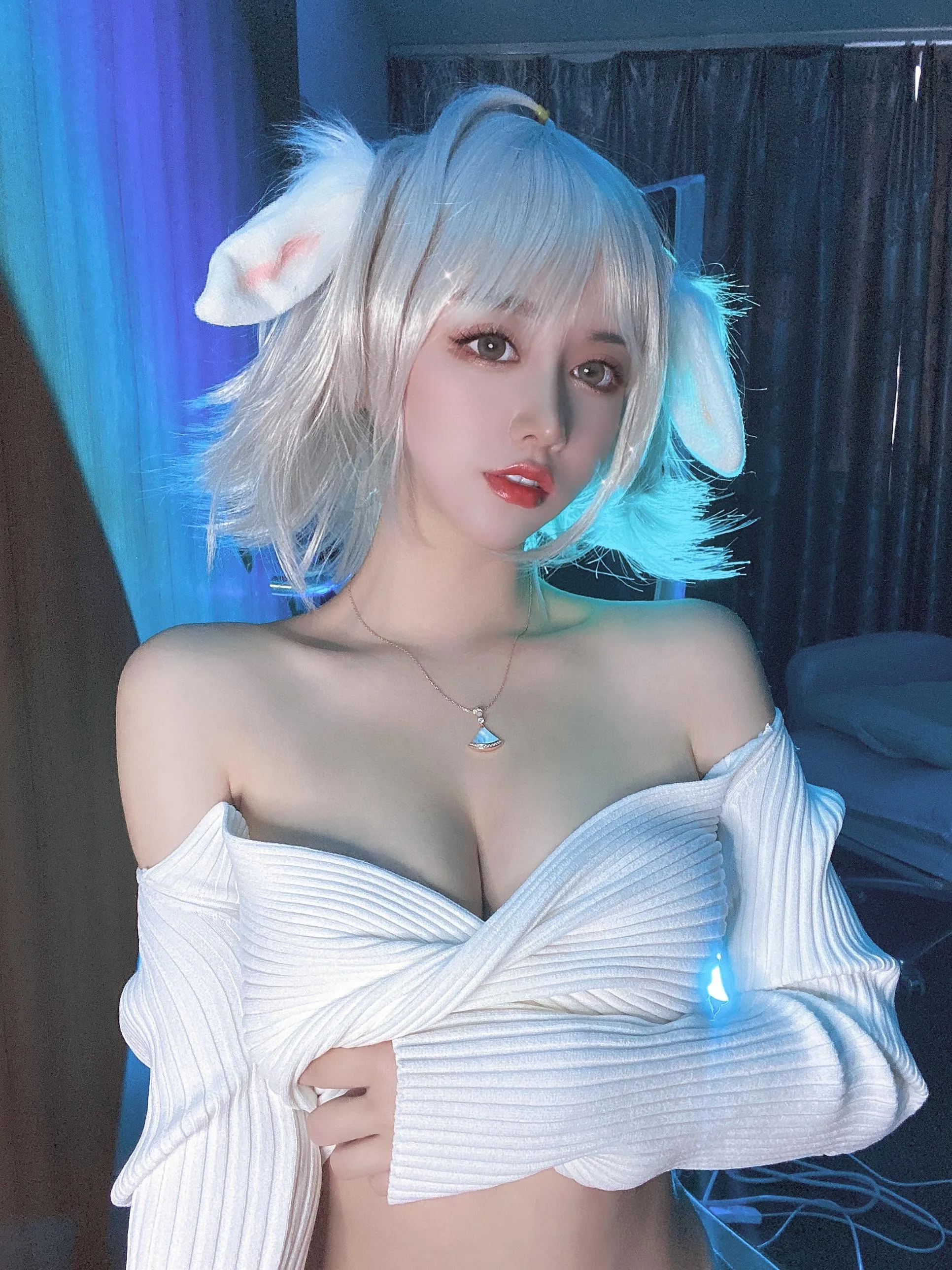 过期米线线喵 – NO.116 兔子小姐 [52P]插图7