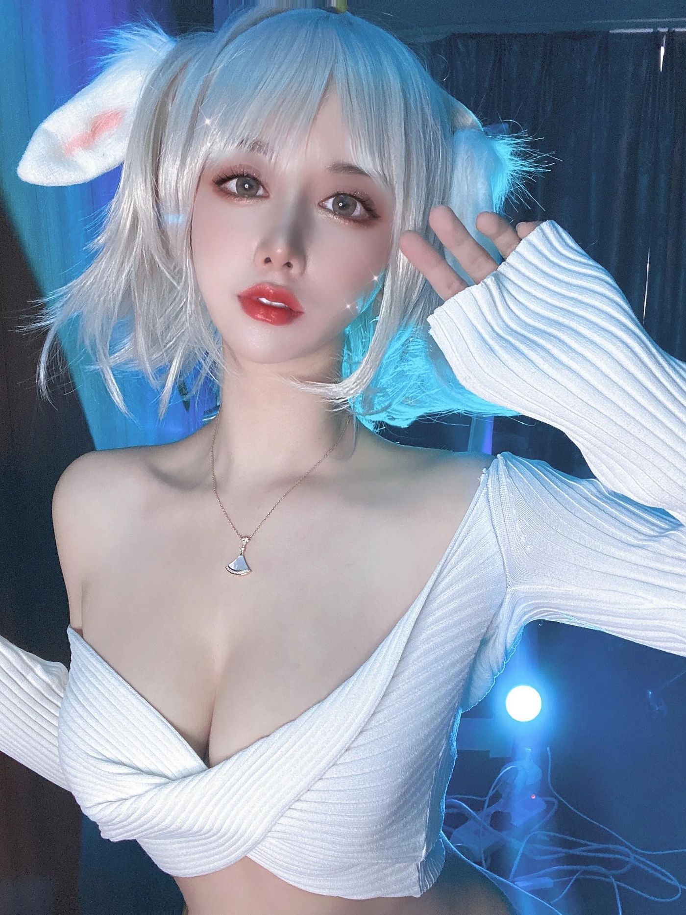 过期米线线喵 – NO.116 兔子小姐 [52P]插图8