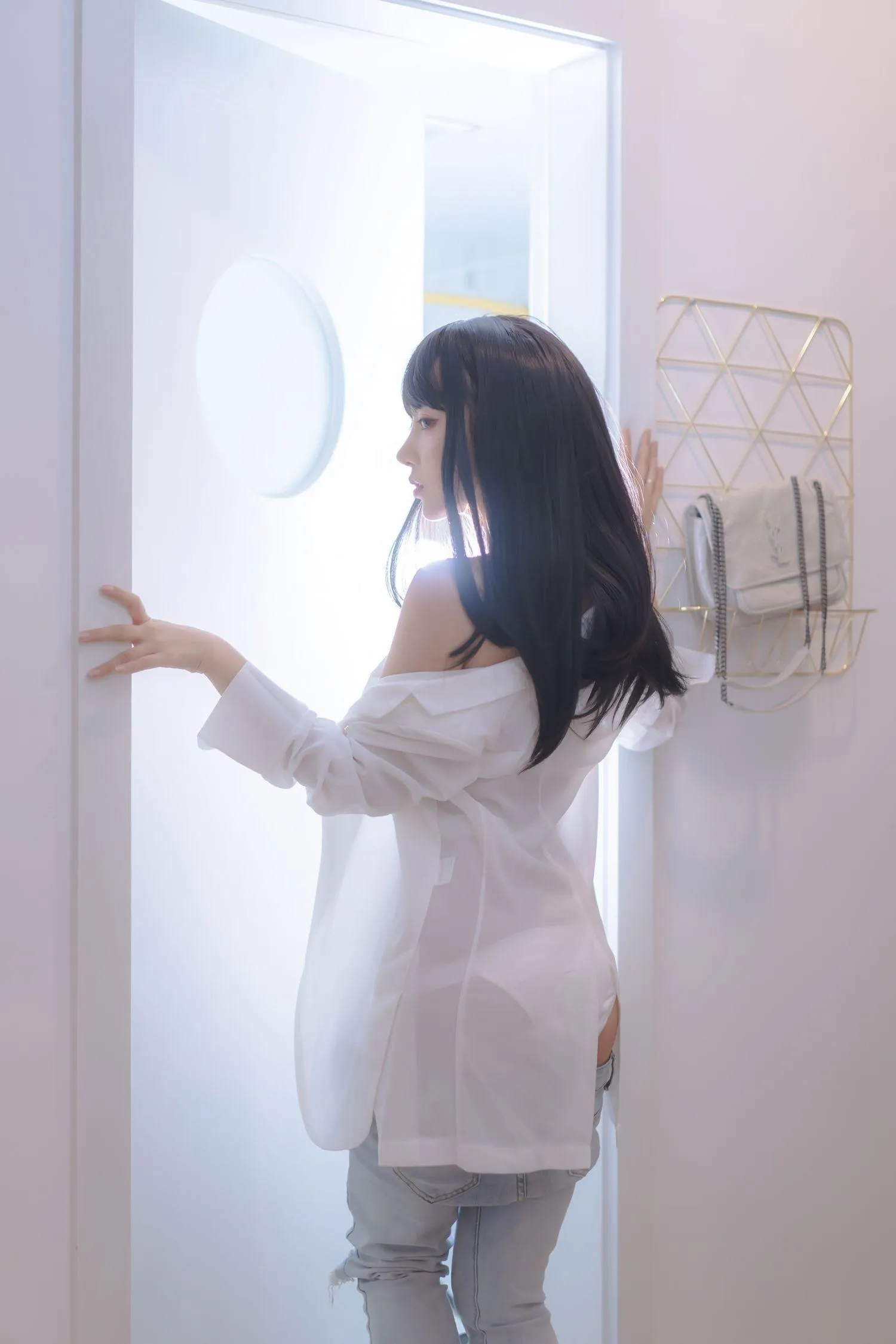 过期米线线喵 – NO.118 米线的周末 [75P]插图1