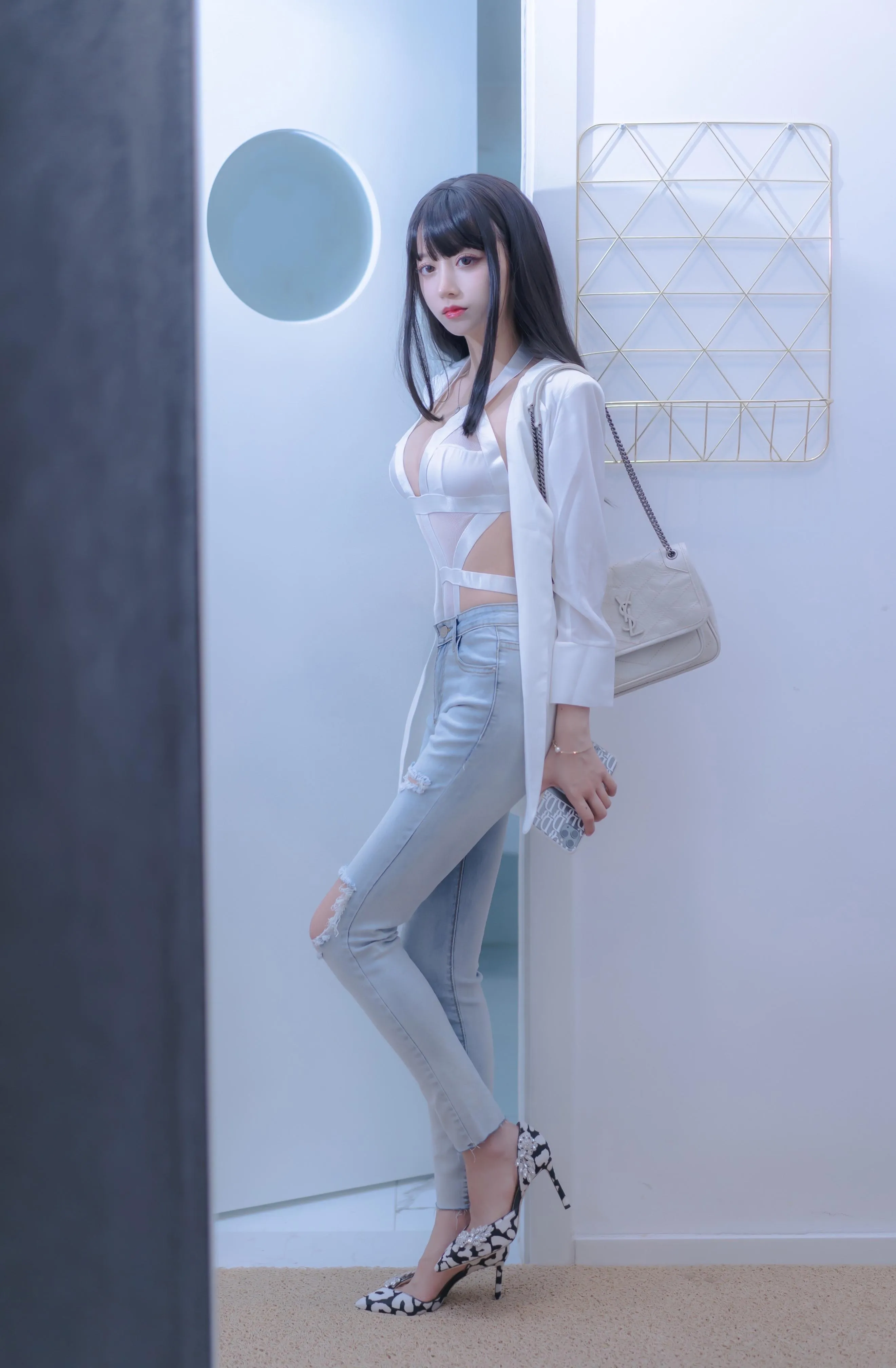 过期米线线喵 – NO.118 米线的周末 [75P]插图6