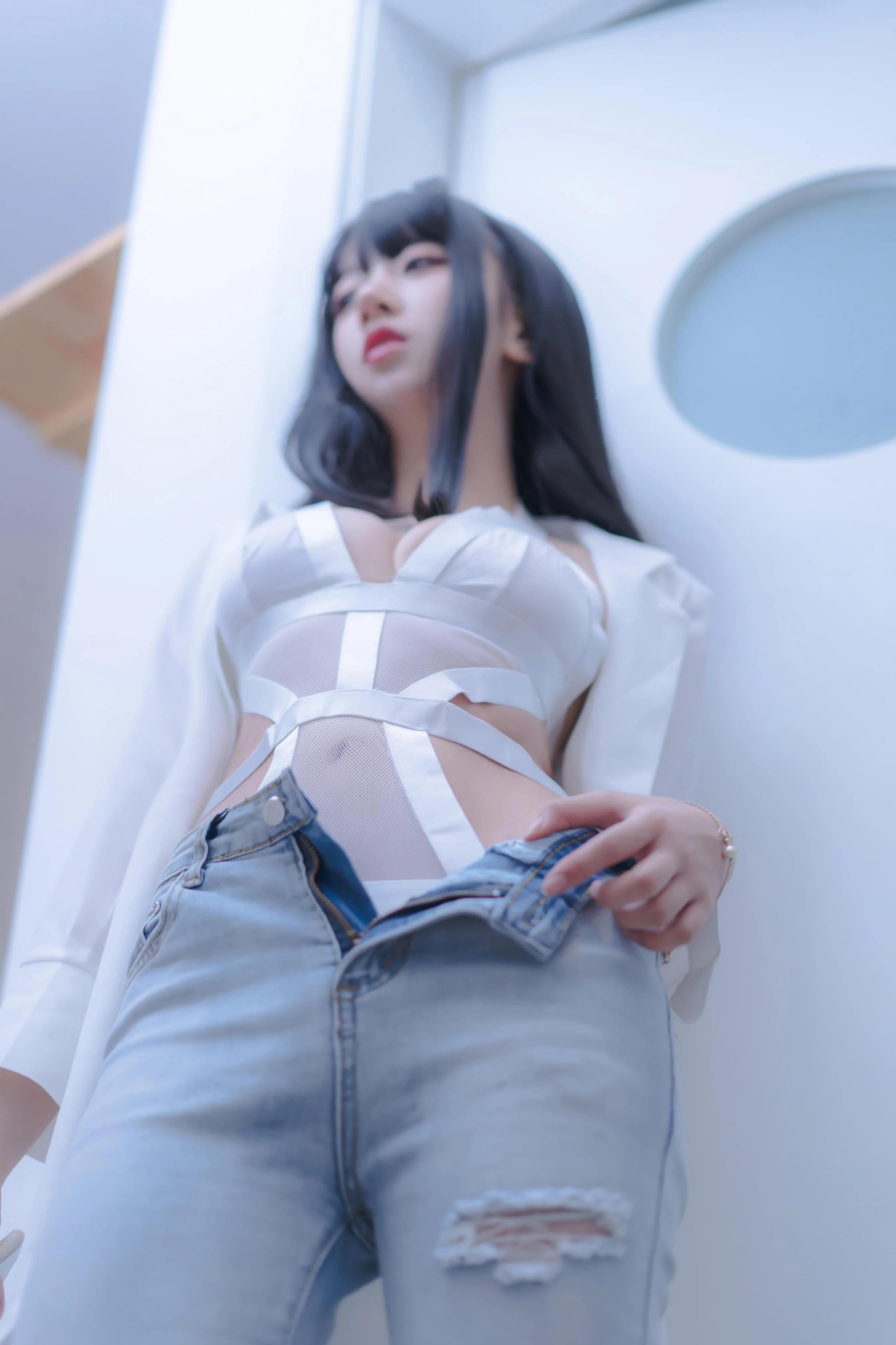 过期米线线喵 – NO.118 米线的周末 [75P]插图4