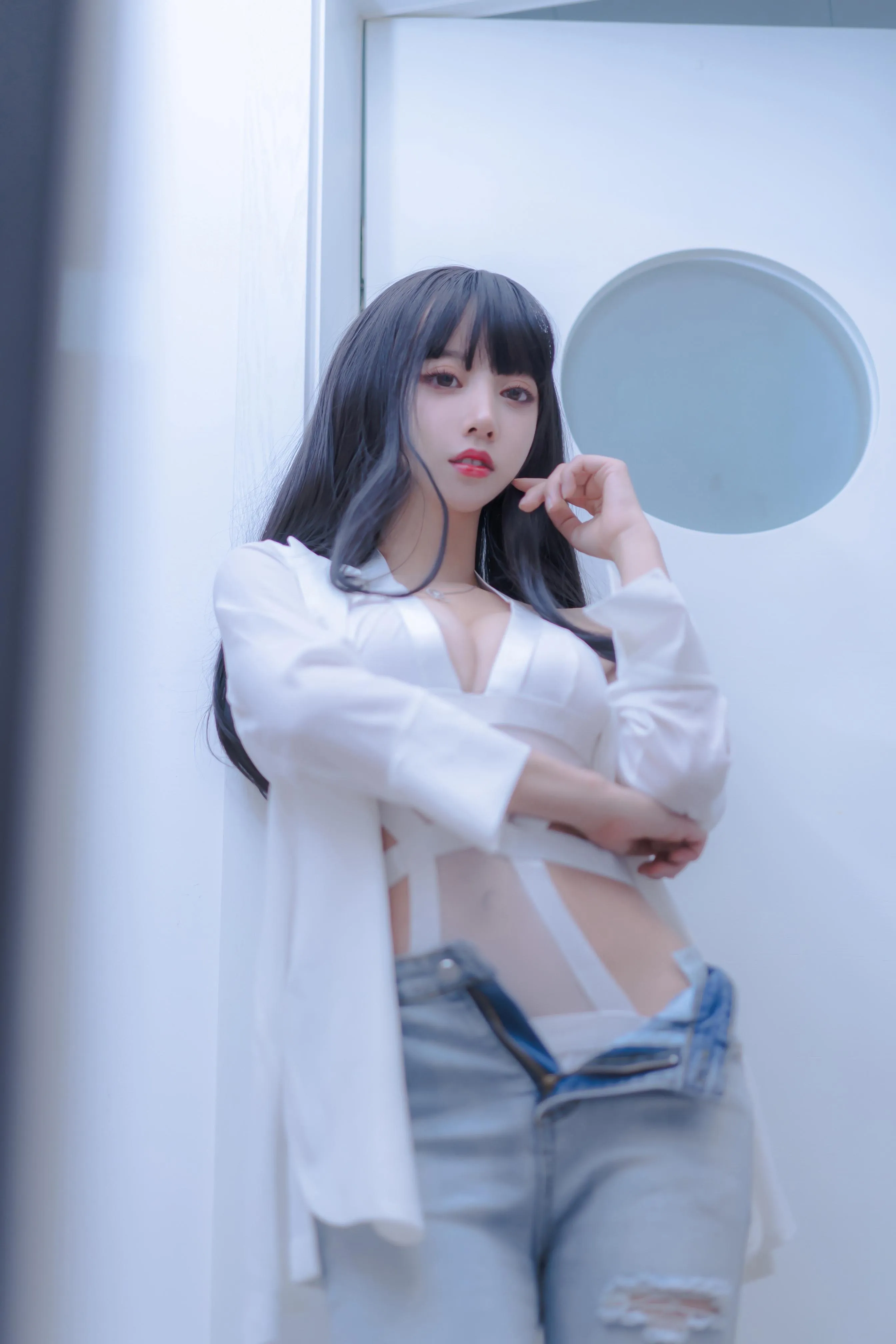 过期米线线喵 – NO.118 米线的周末 [75P]插图7