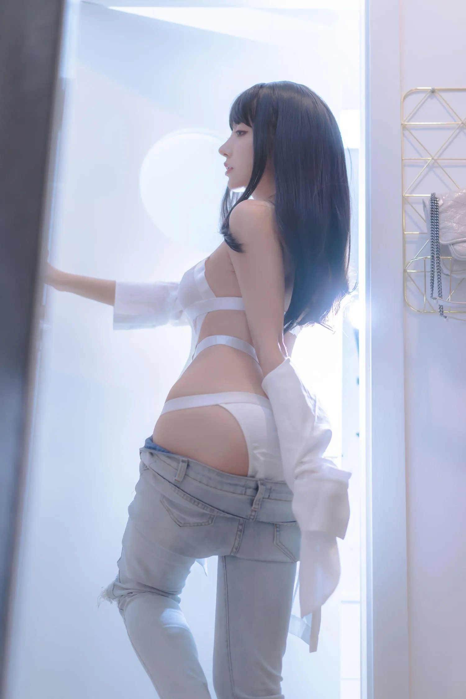 过期米线线喵 – NO.118 米线的周末 [75P]插图1