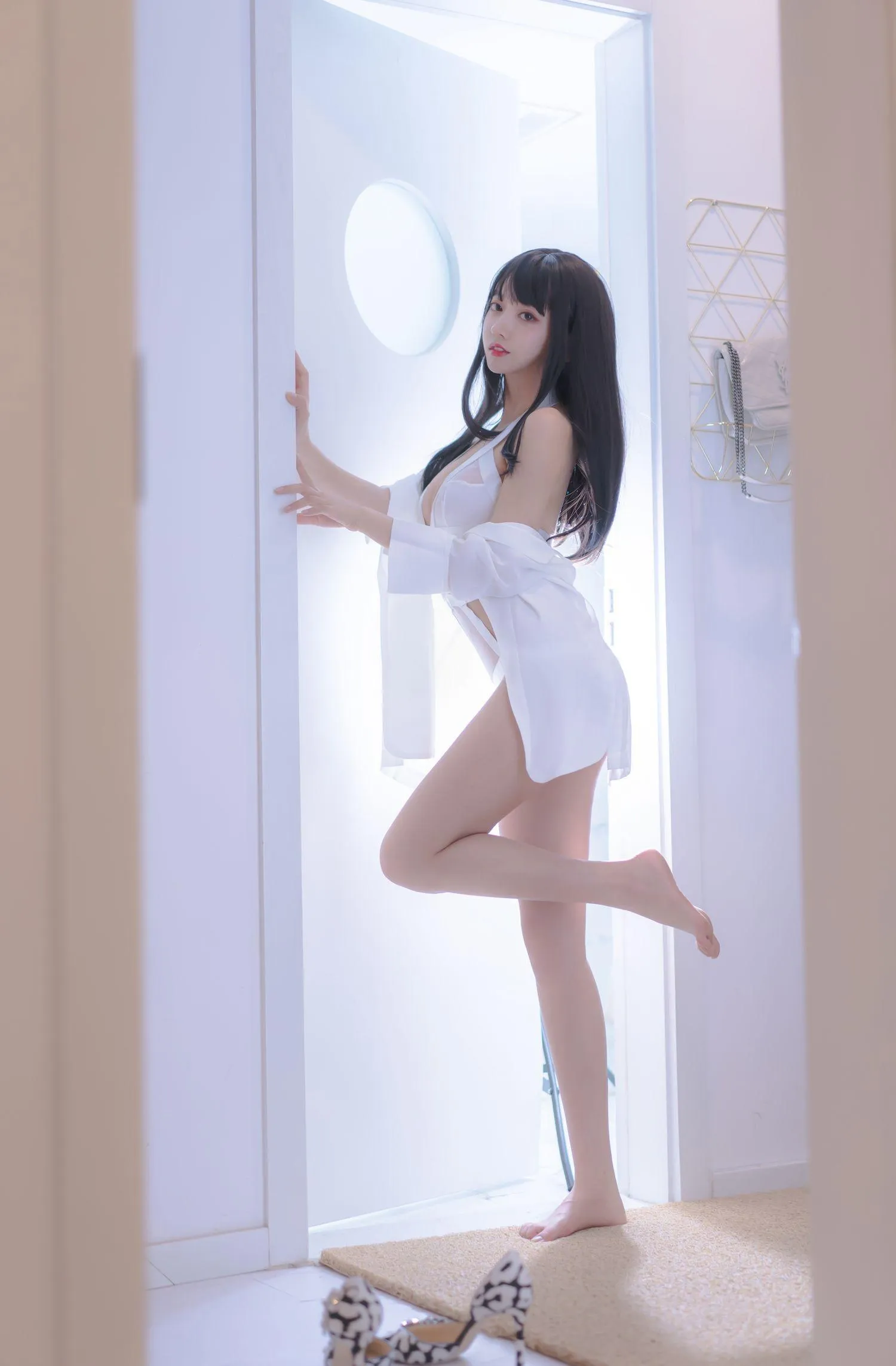 过期米线线喵 – NO.118 米线的周末 [75P]插图8