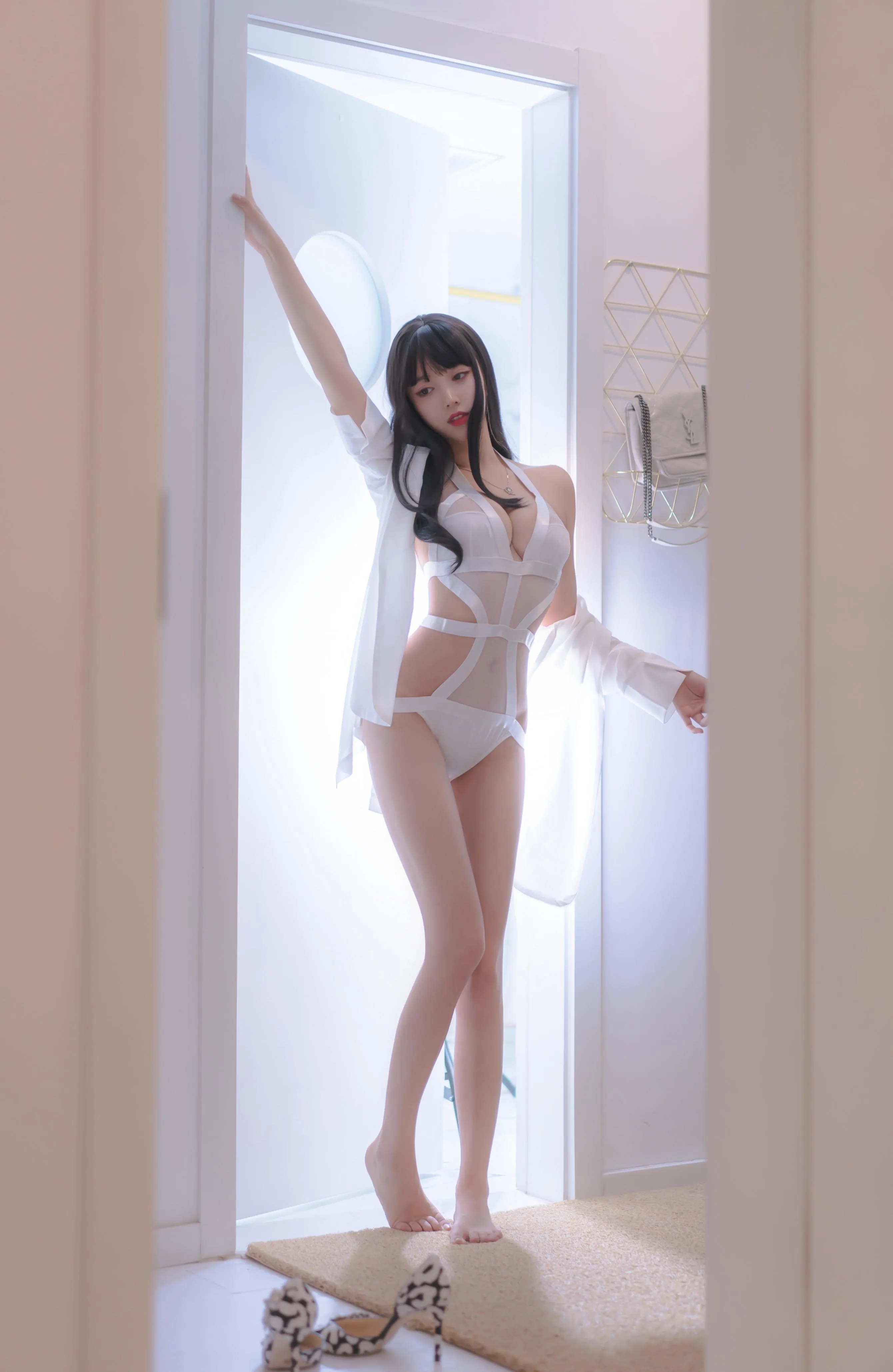 过期米线线喵 – NO.118 米线的周末 [75P]插图9