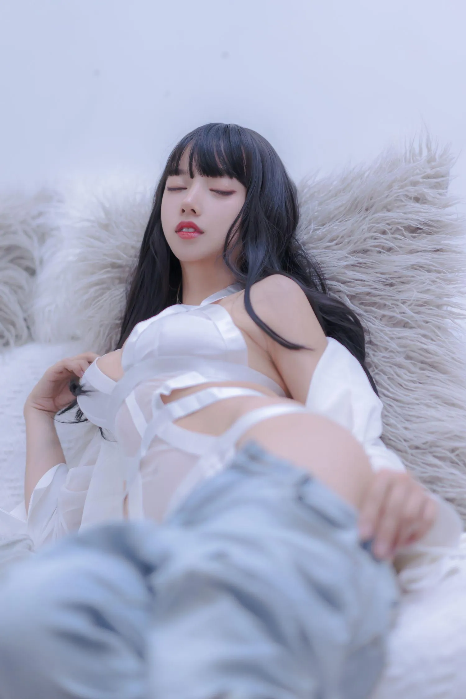 过期米线线喵 – NO.118 米线的周末 [75P]插图9