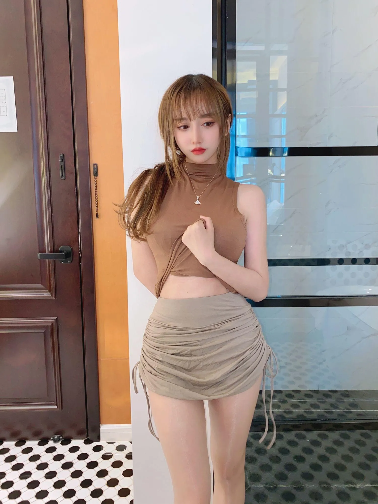 过期米线线喵 – NO.120 丝袜合集（6套）-4 [22P]插图7