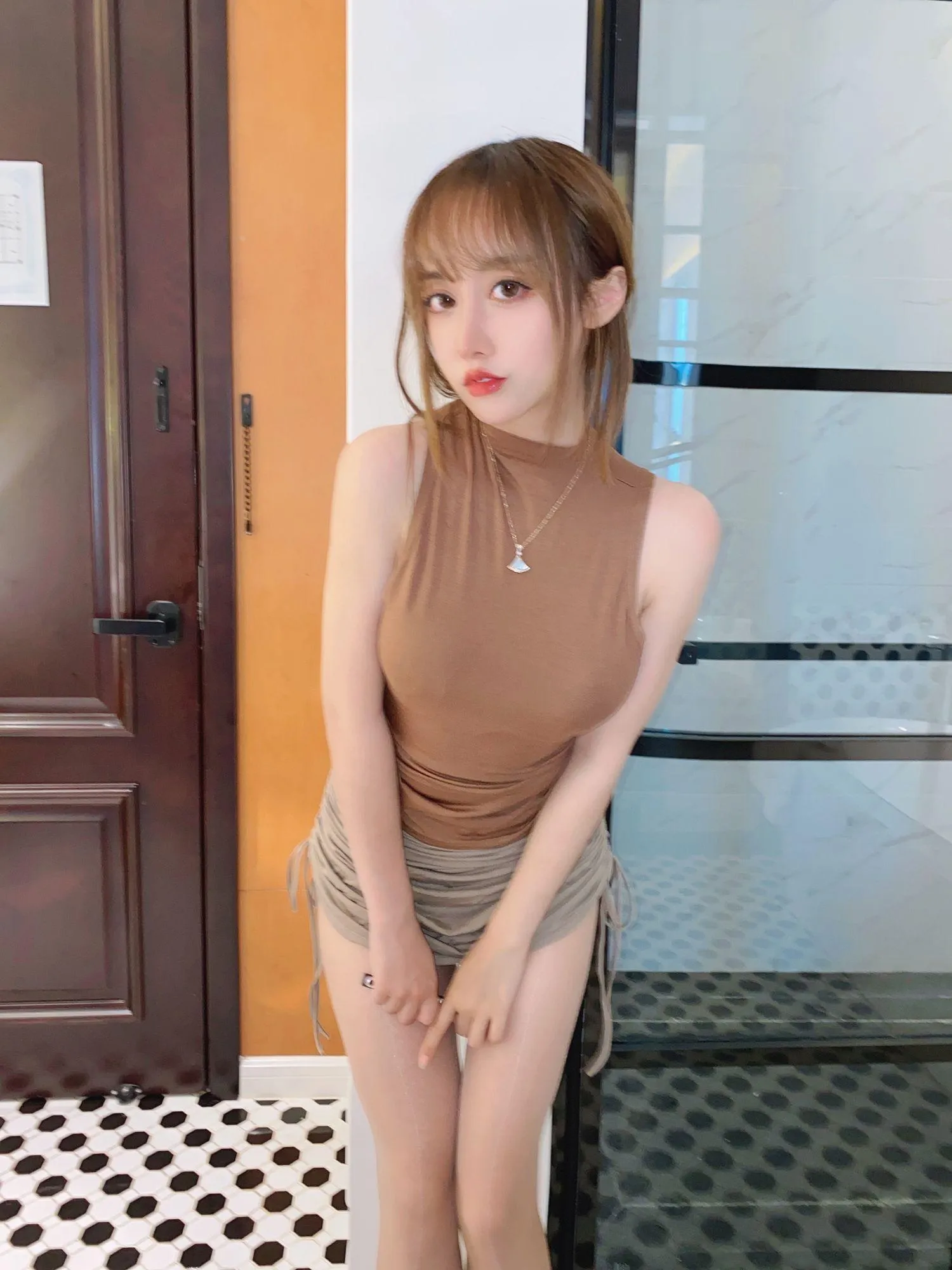 过期米线线喵 – NO.120 丝袜合集（6套）-4 [22P]插图8
