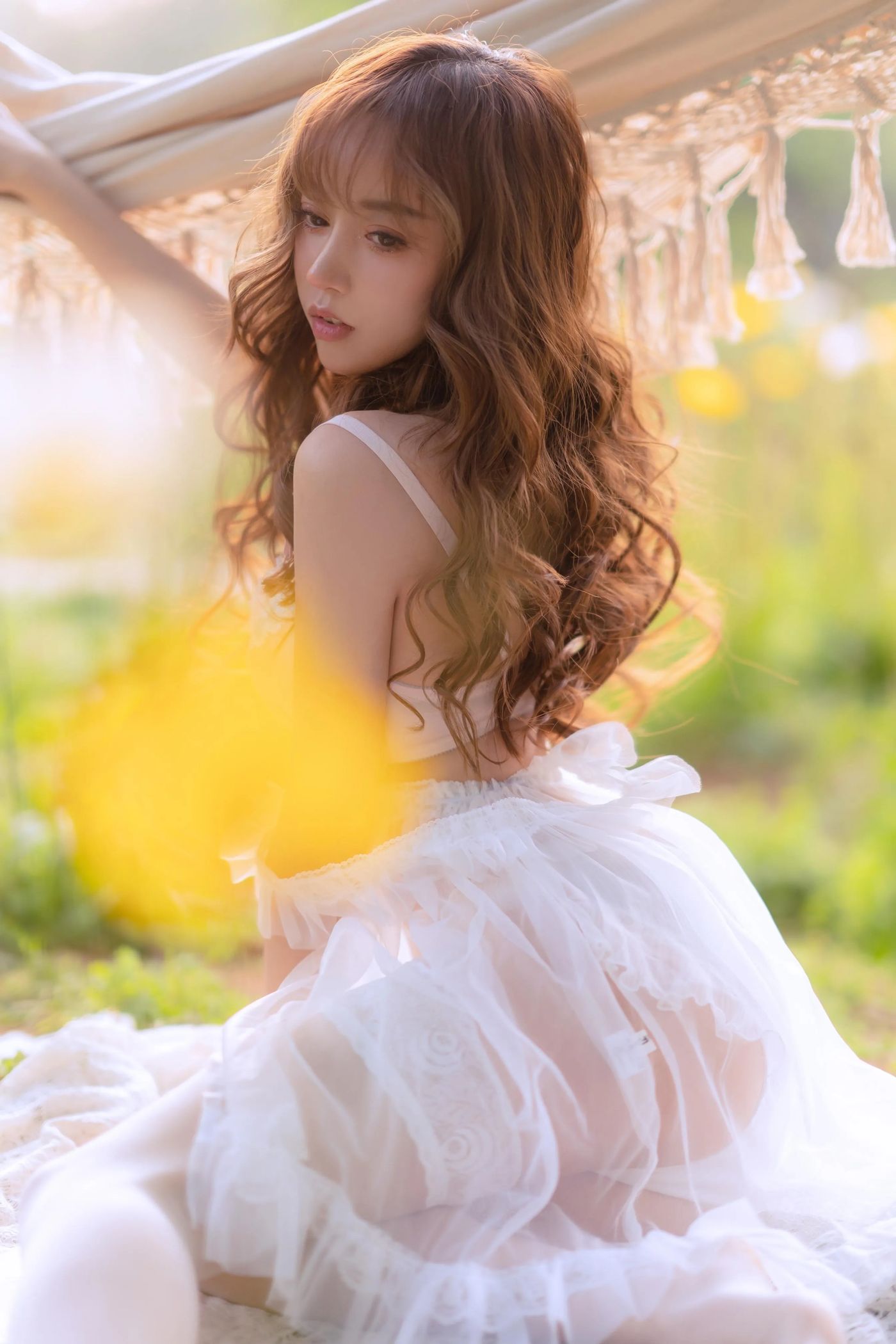过期米线线喵 – NO.121 夏日限定 吊床 [52P]插图5
