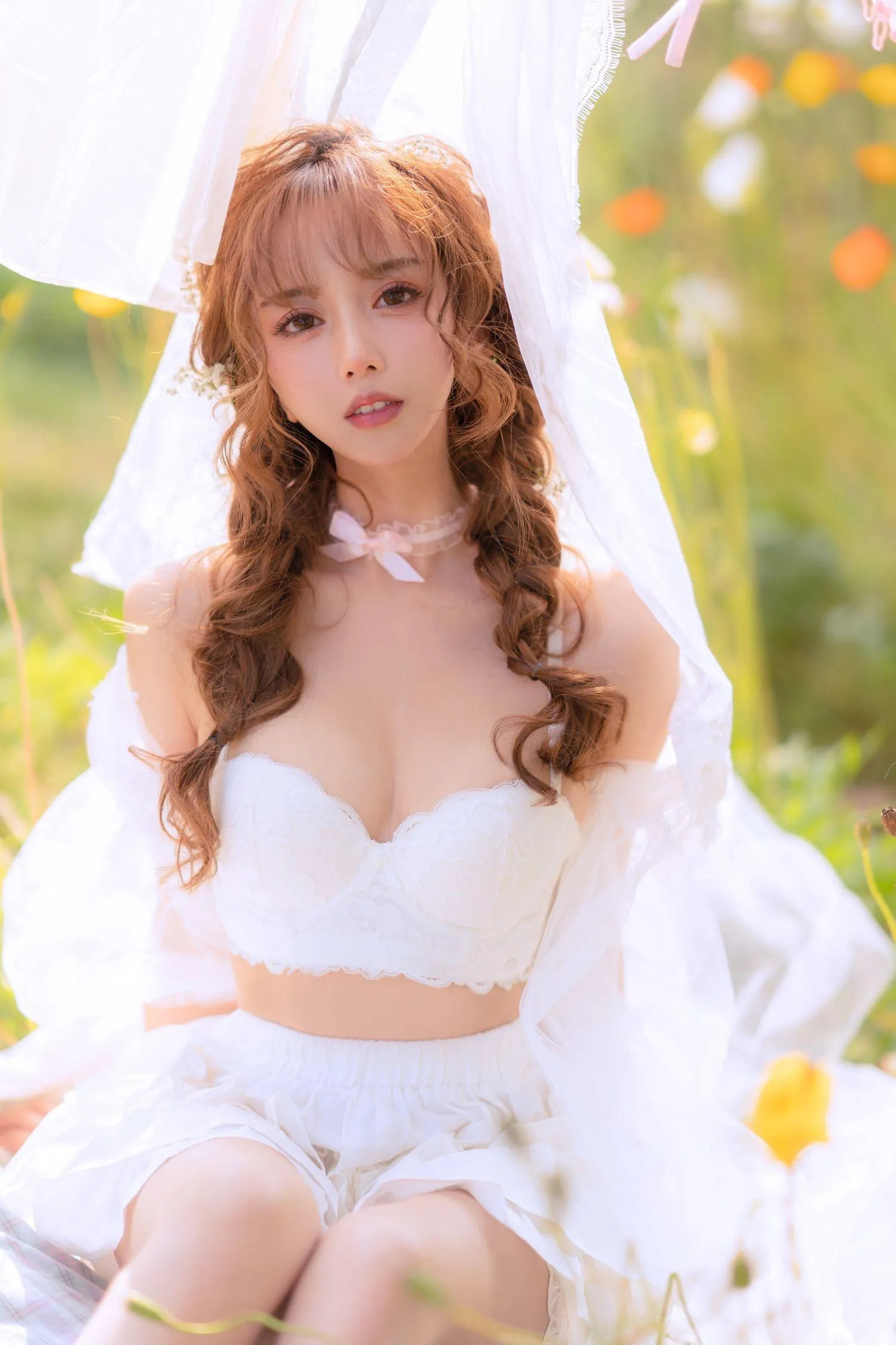 过期米线线喵 – NO.122 夏日限定 晒衣服 [41P]插图9