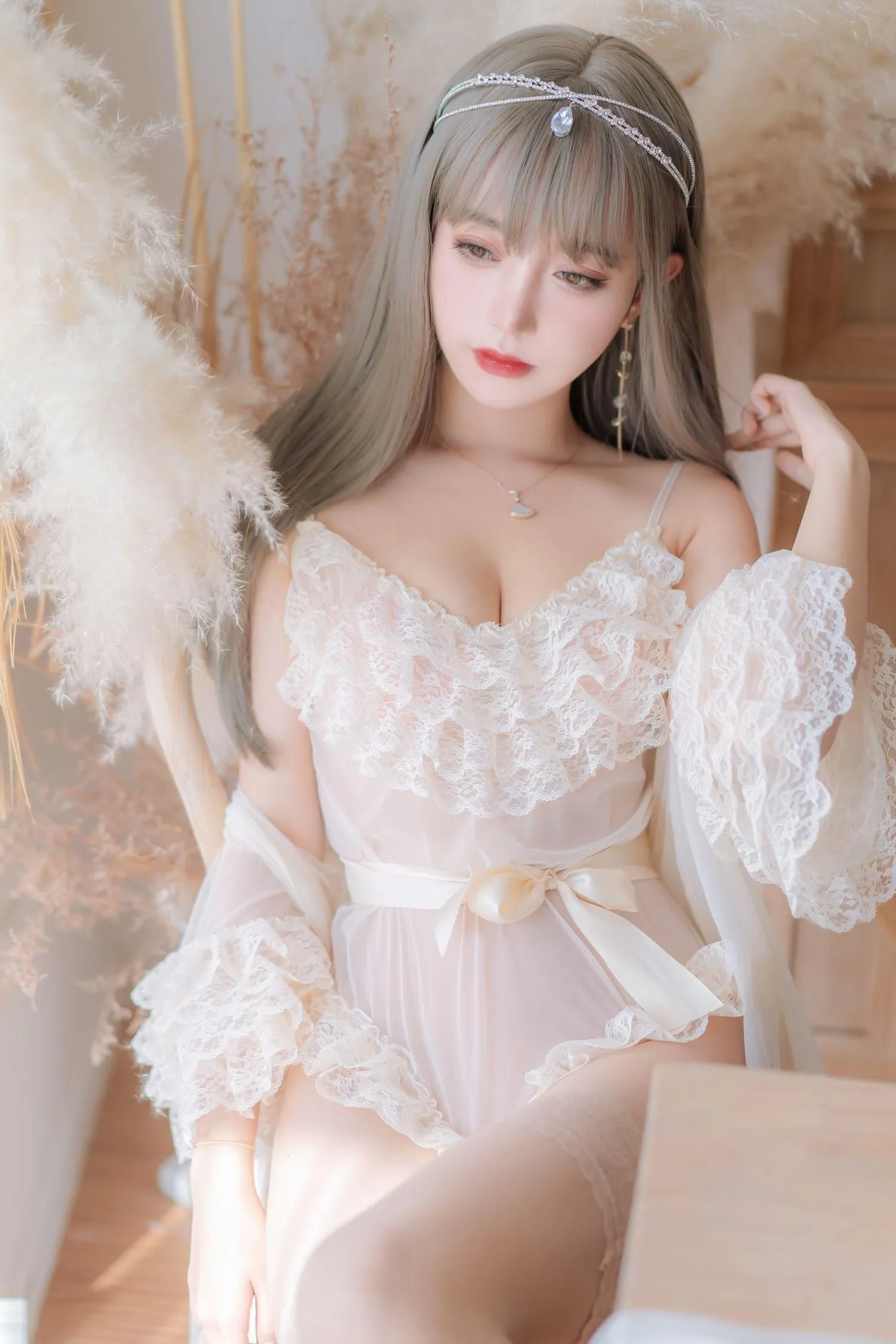 过期米线线喵 – NO.128 凡尔赛公主 [52P]插图2