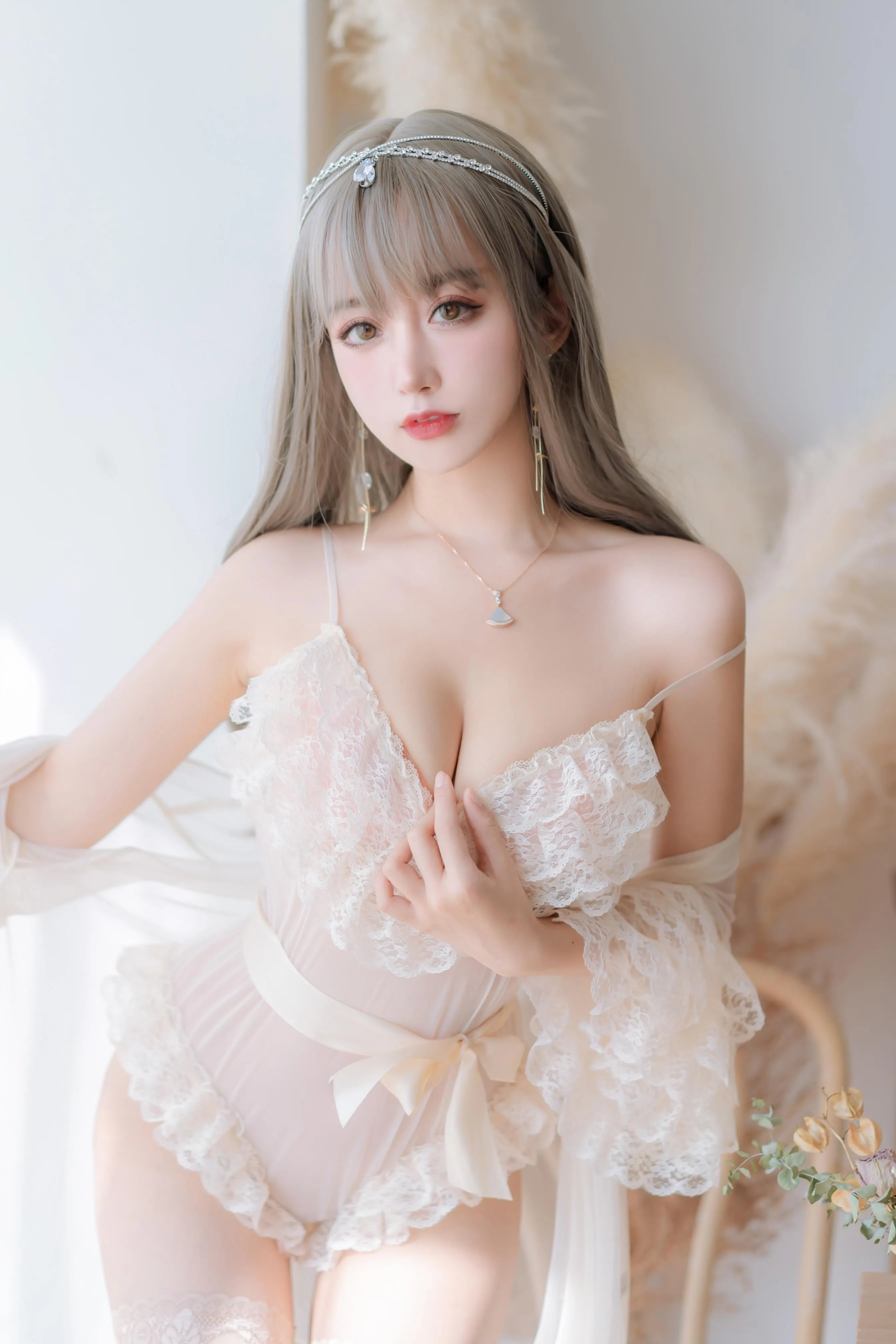过期米线线喵 – NO.128 凡尔赛公主 [52P]插图5