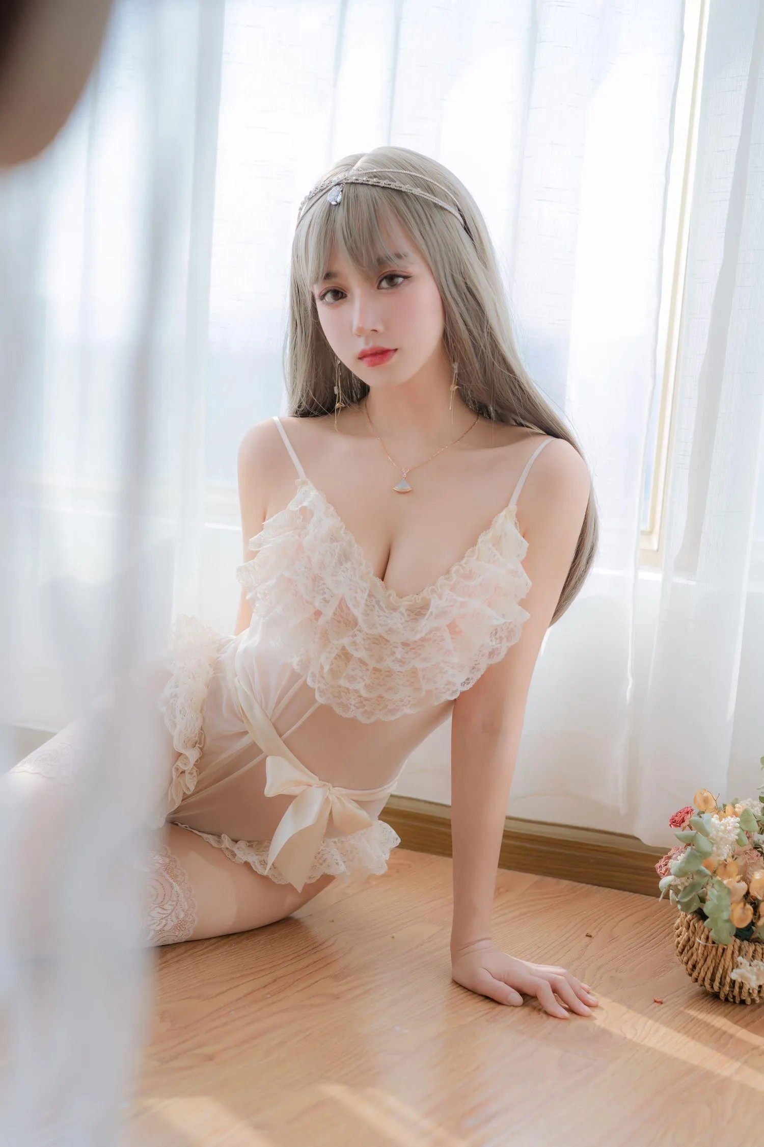 过期米线线喵 – NO.128 凡尔赛公主 [52P]插图5