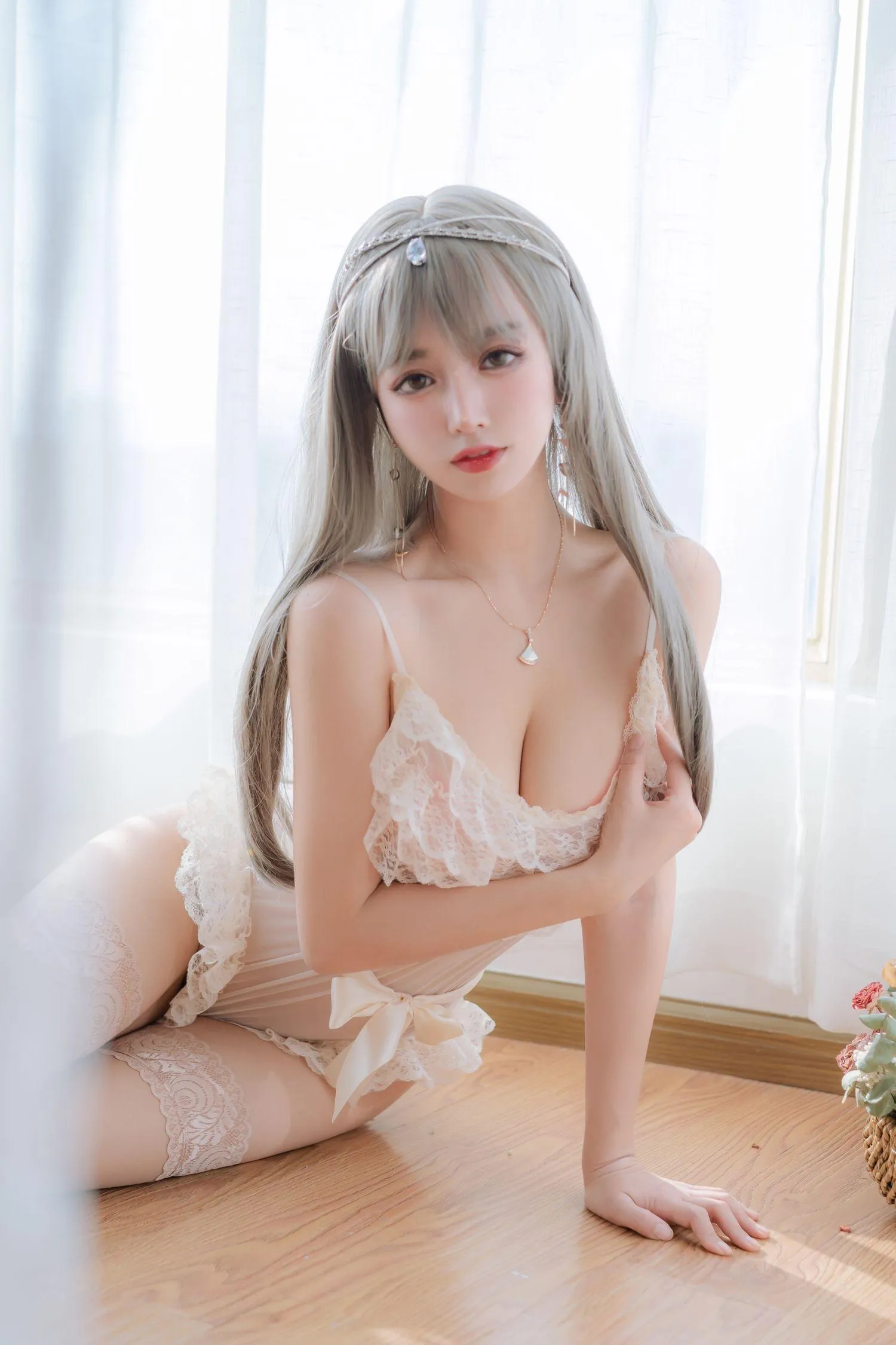 过期米线线喵 – NO.128 凡尔赛公主 [52P]插图6