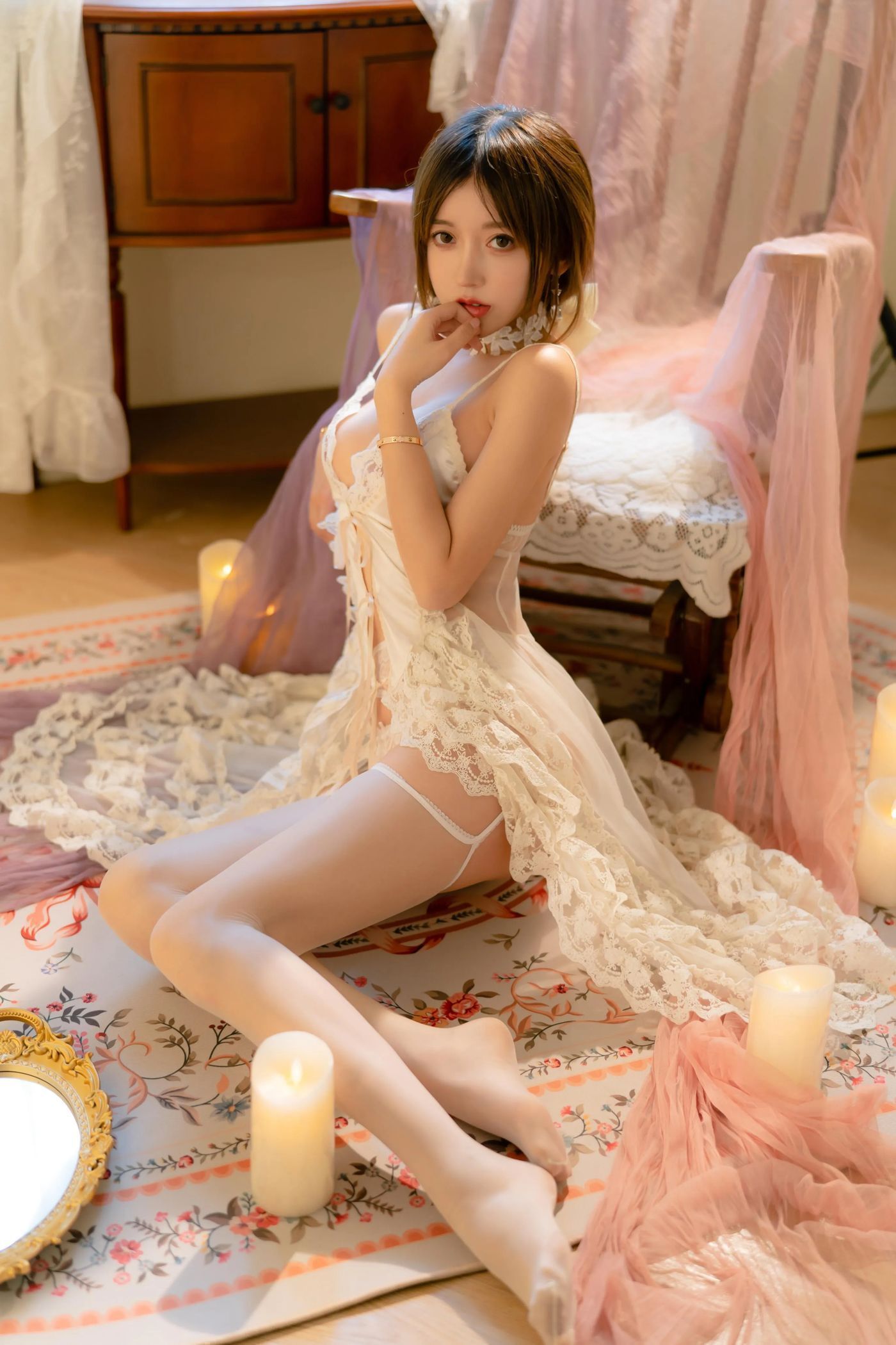 过期米线线喵 – NO.136 纯爱战神 [59P]插图