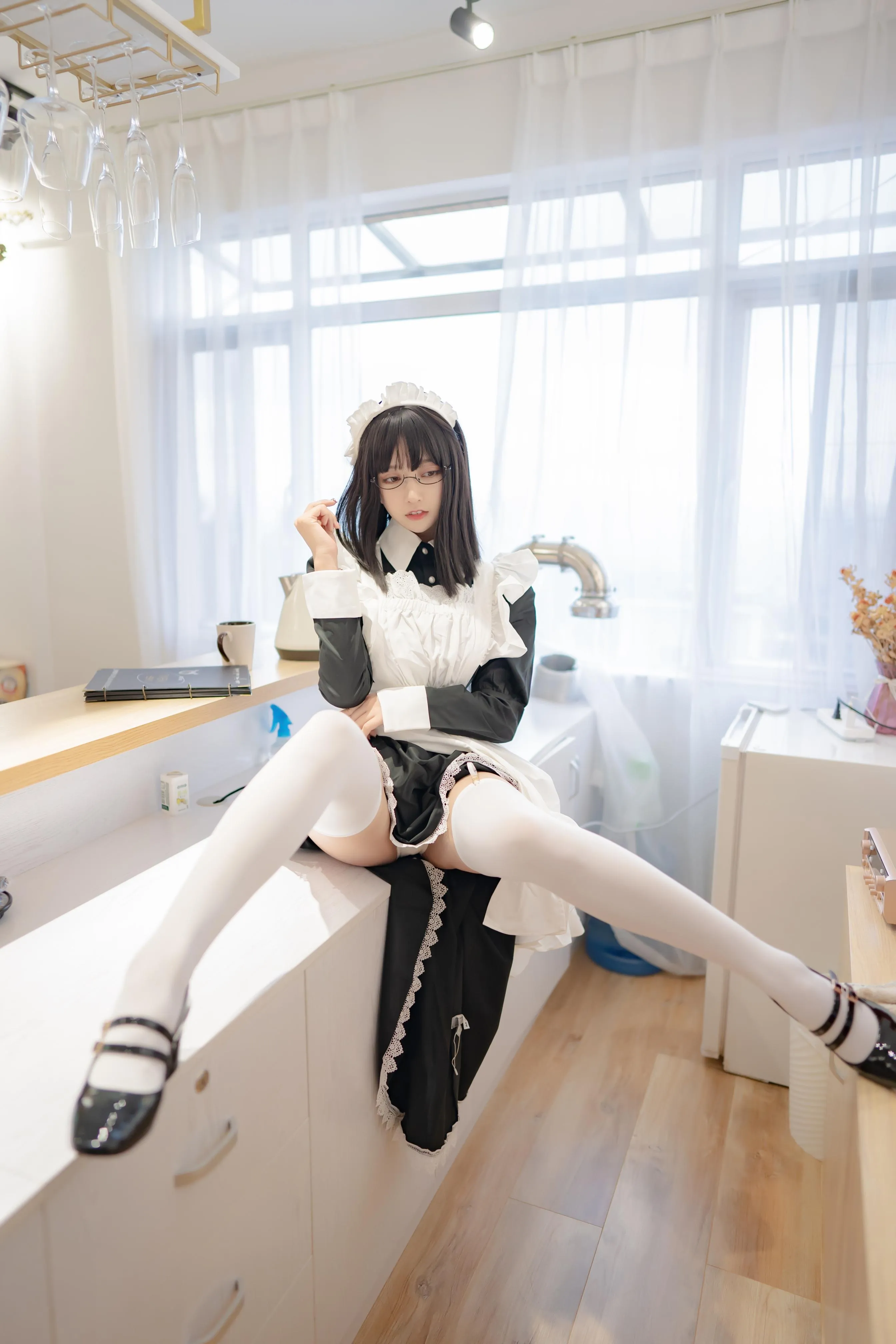 过期米线线喵 – NO.99 女仆长 [28P]插图7