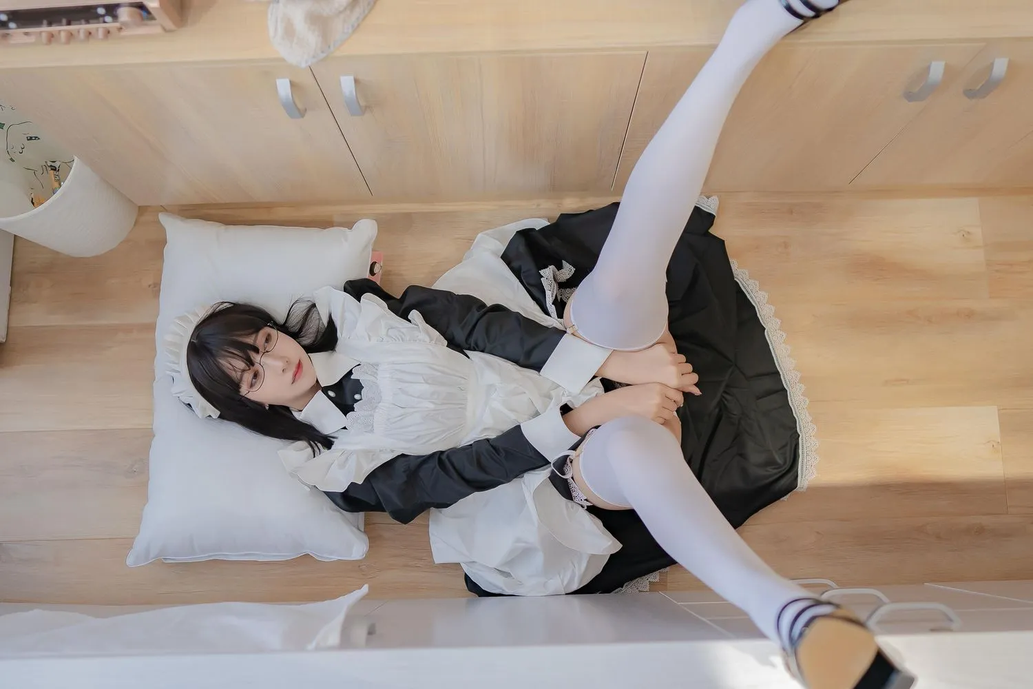过期米线线喵 – NO.99 女仆长 [28P]插图9