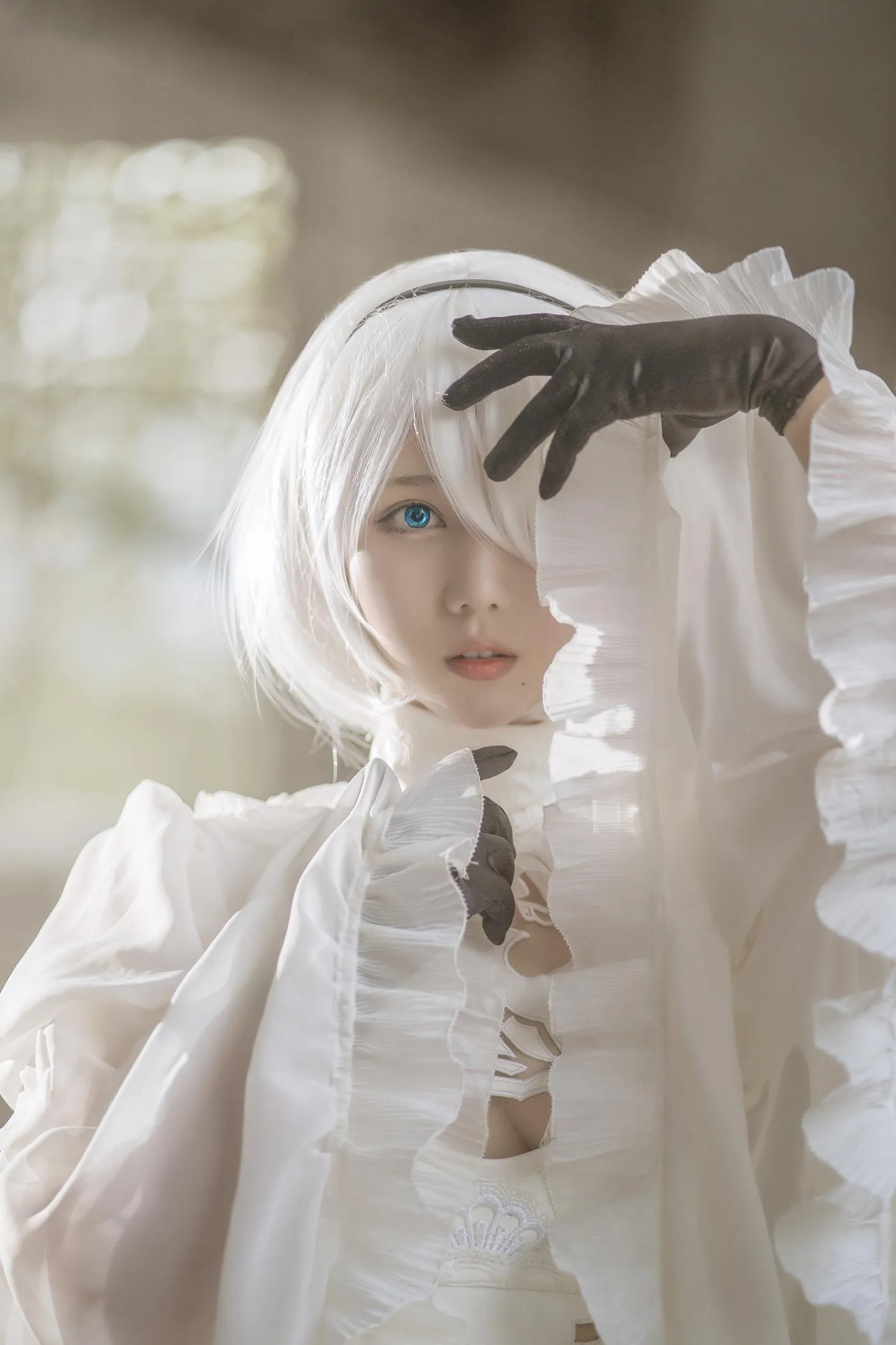 镜酱 – NO.01 2B白色婚纱 [13P]插图2