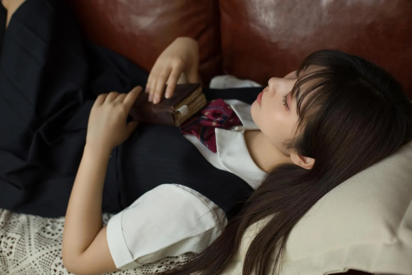 镜酱 – NO.02 不知梦 制服 [38P]插图6