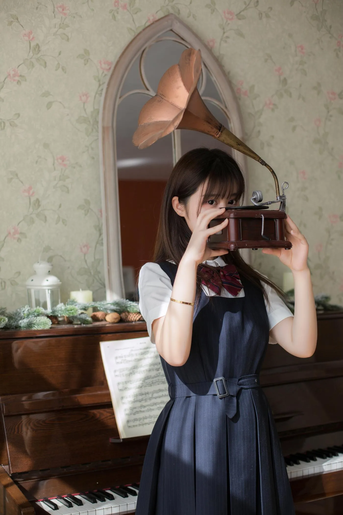 镜酱 – NO.02 不知梦 制服 [38P]插图3