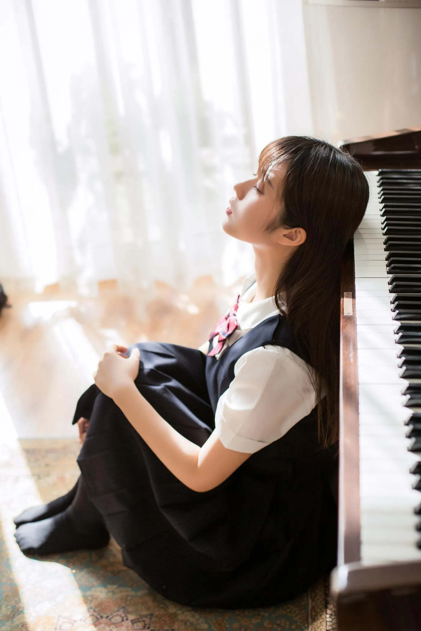 镜酱 – NO.02 不知梦 制服 [38P]插图4