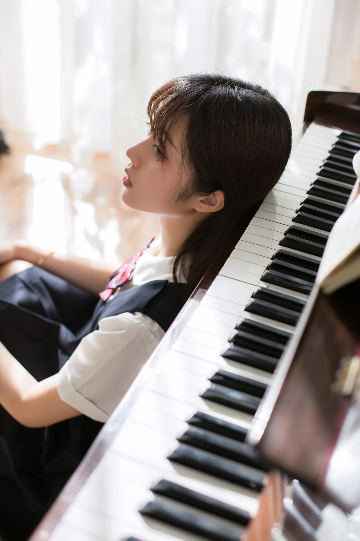 镜酱 – NO.02 不知梦 制服 [38P]插图6