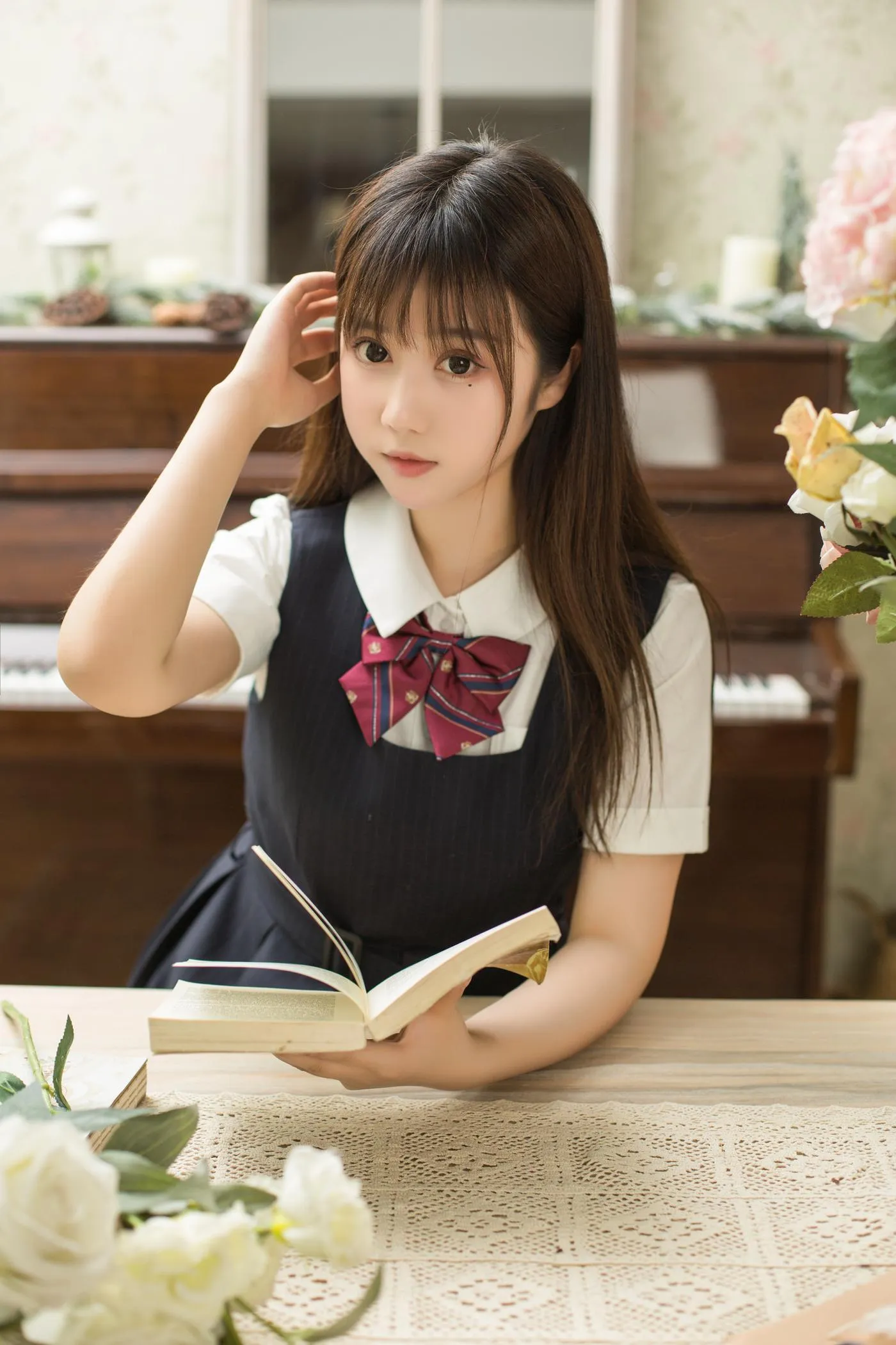 镜酱 – NO.02 不知梦 制服 [38P]插图2