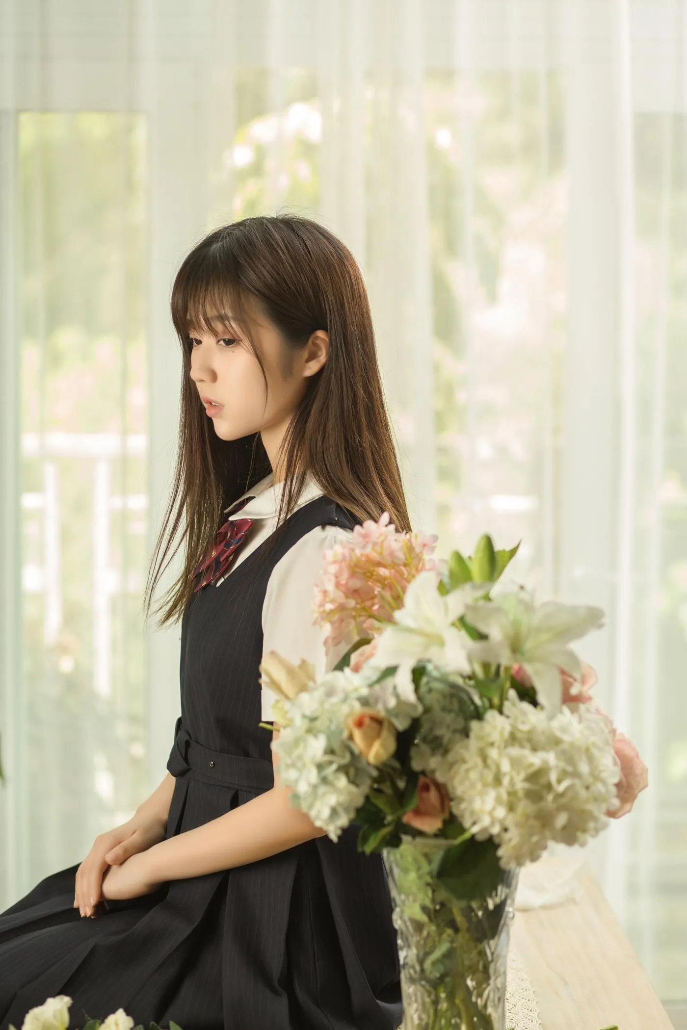 镜酱 – NO.02 不知梦 制服 [38P]插图5