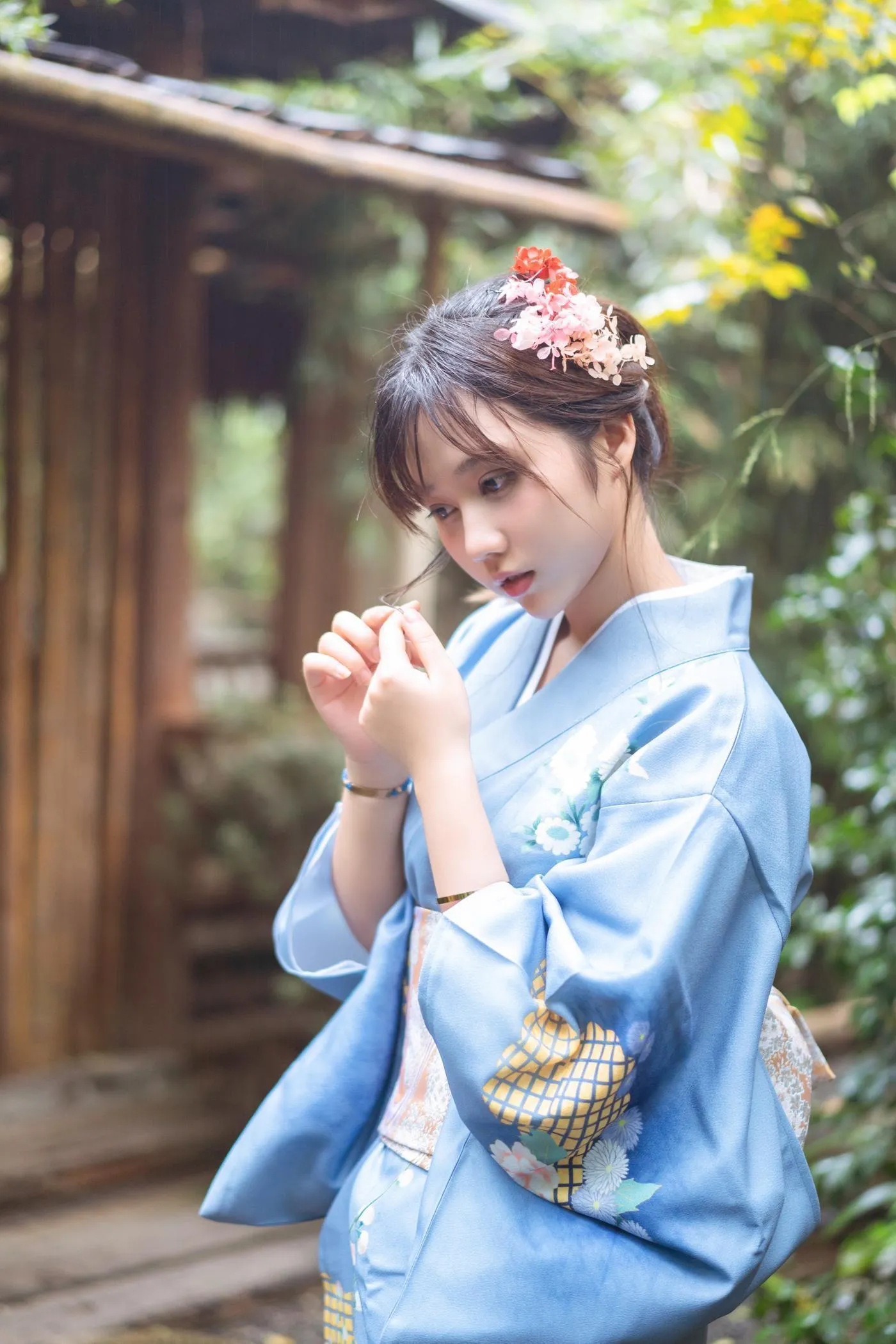 镜酱 – NO.13 私奔之和服 [19P]插图