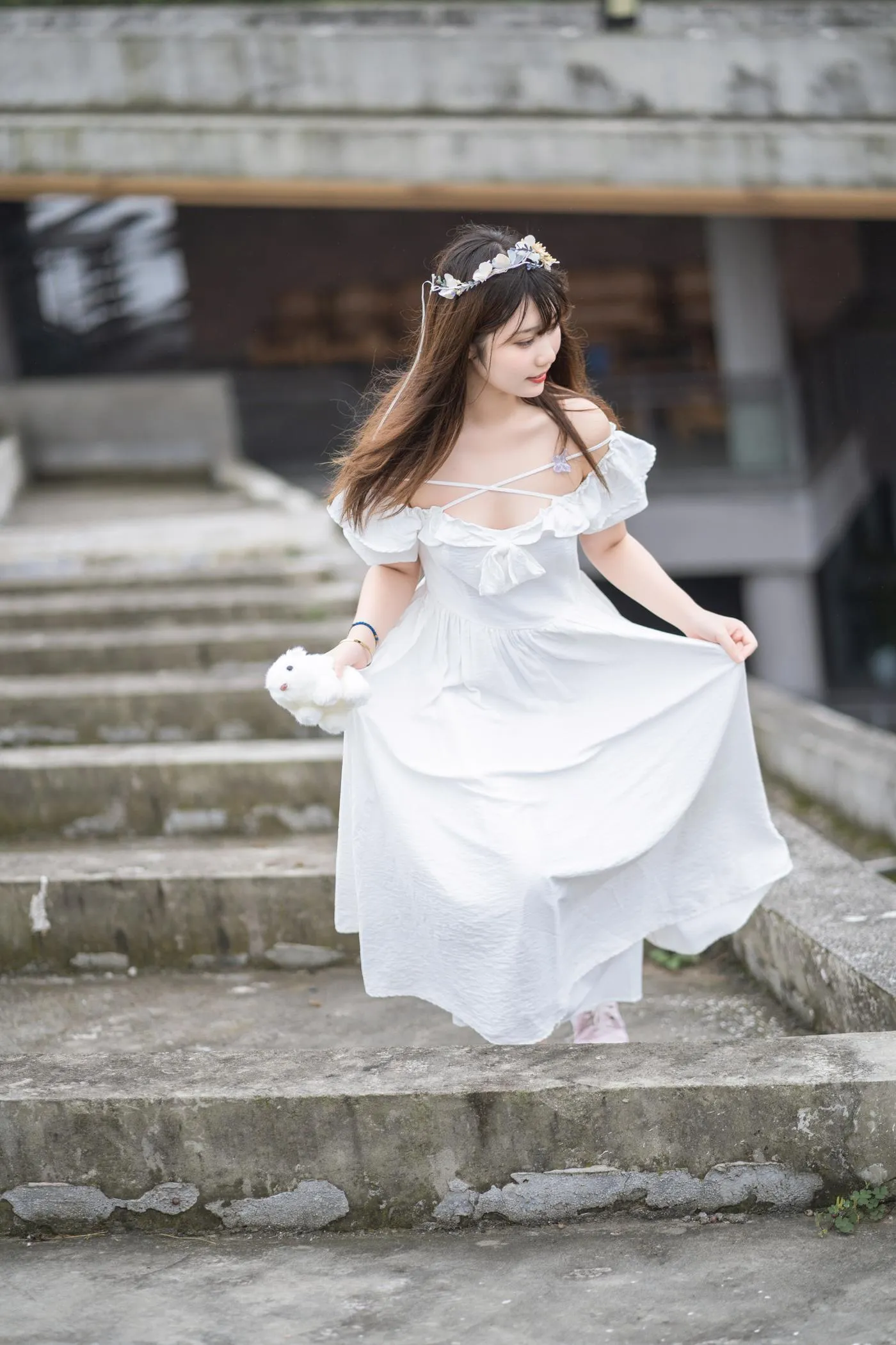 镜酱 – NO.14 私奔之连衣裙 [12P]插图1