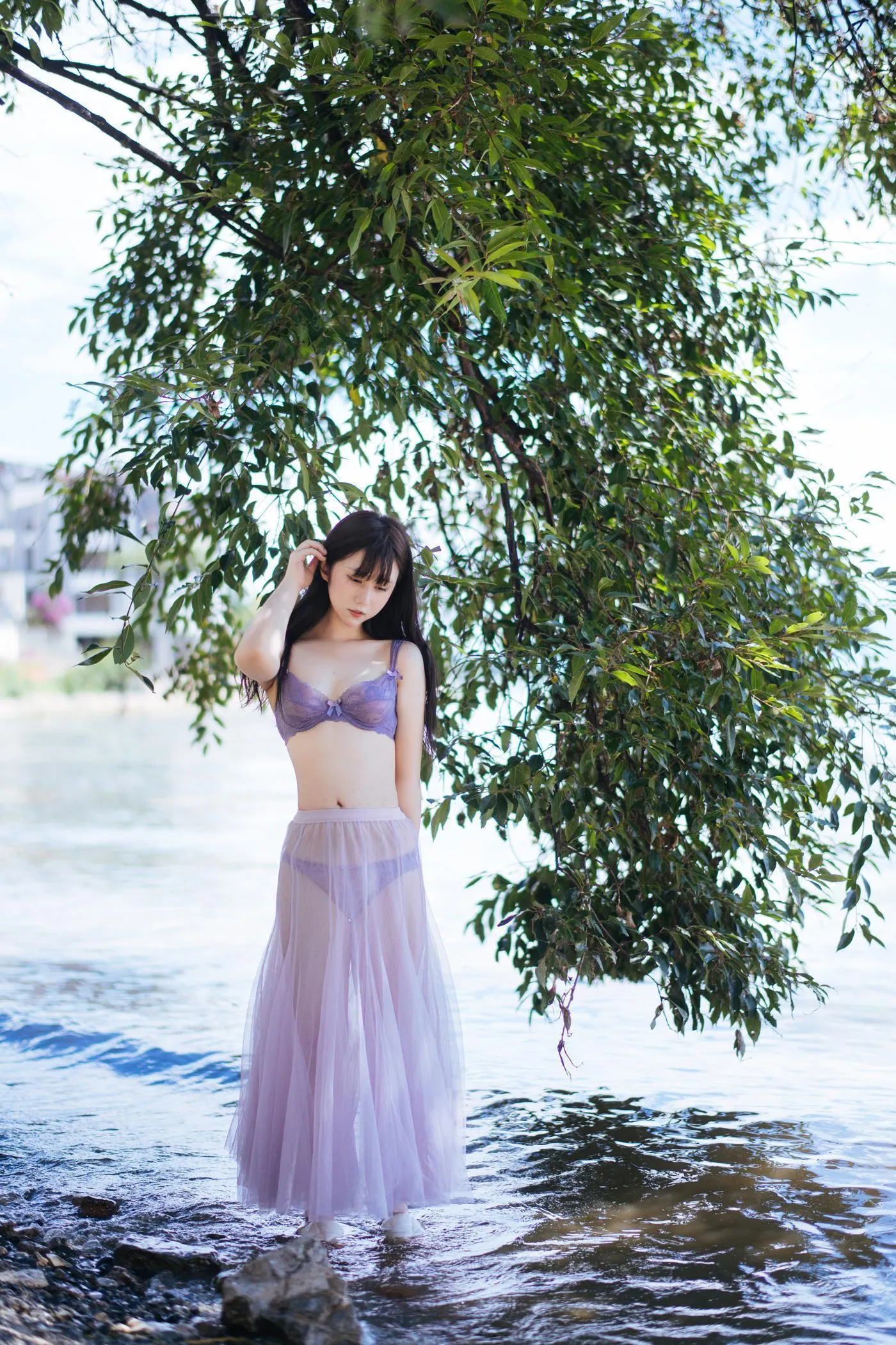 镜酱 – NO.19《静夏》旅拍写真集-1 [58P]插图6