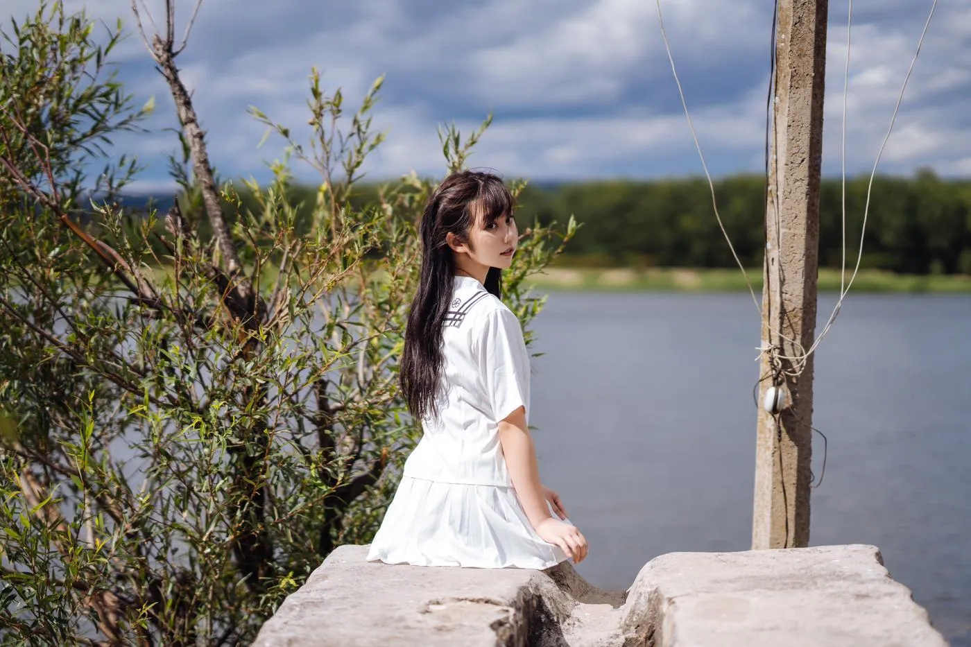 镜酱 – NO.19《静夏》旅拍写真集-4 [33P]插图6