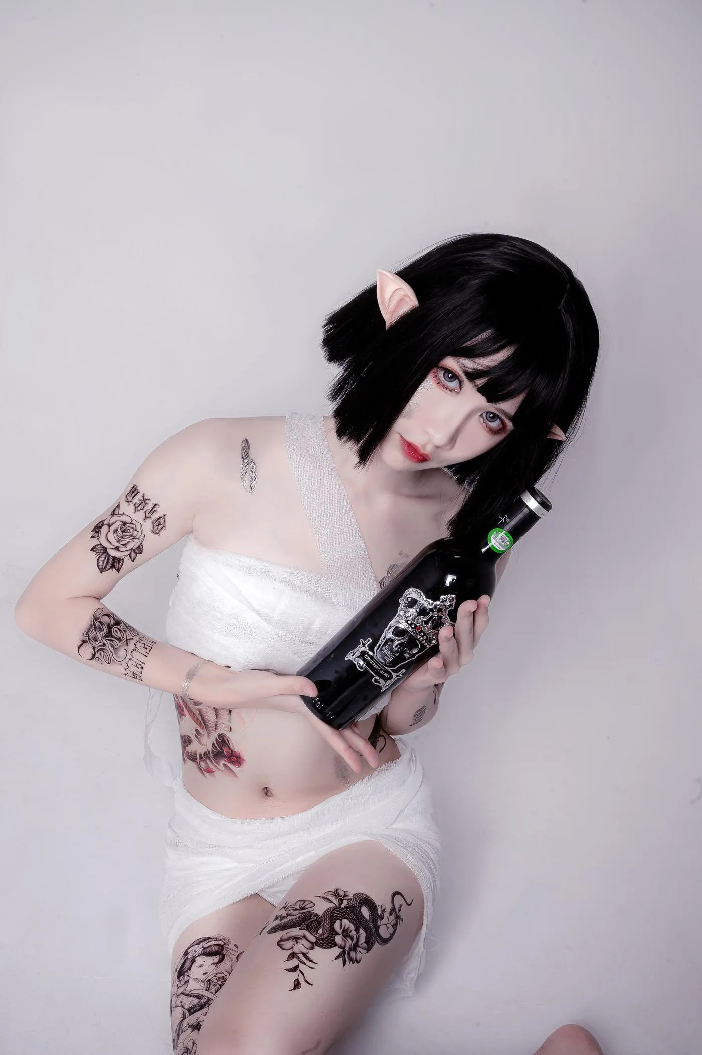 阮邑_Fairy – NO.03 绑带和武士 [41P]插图
