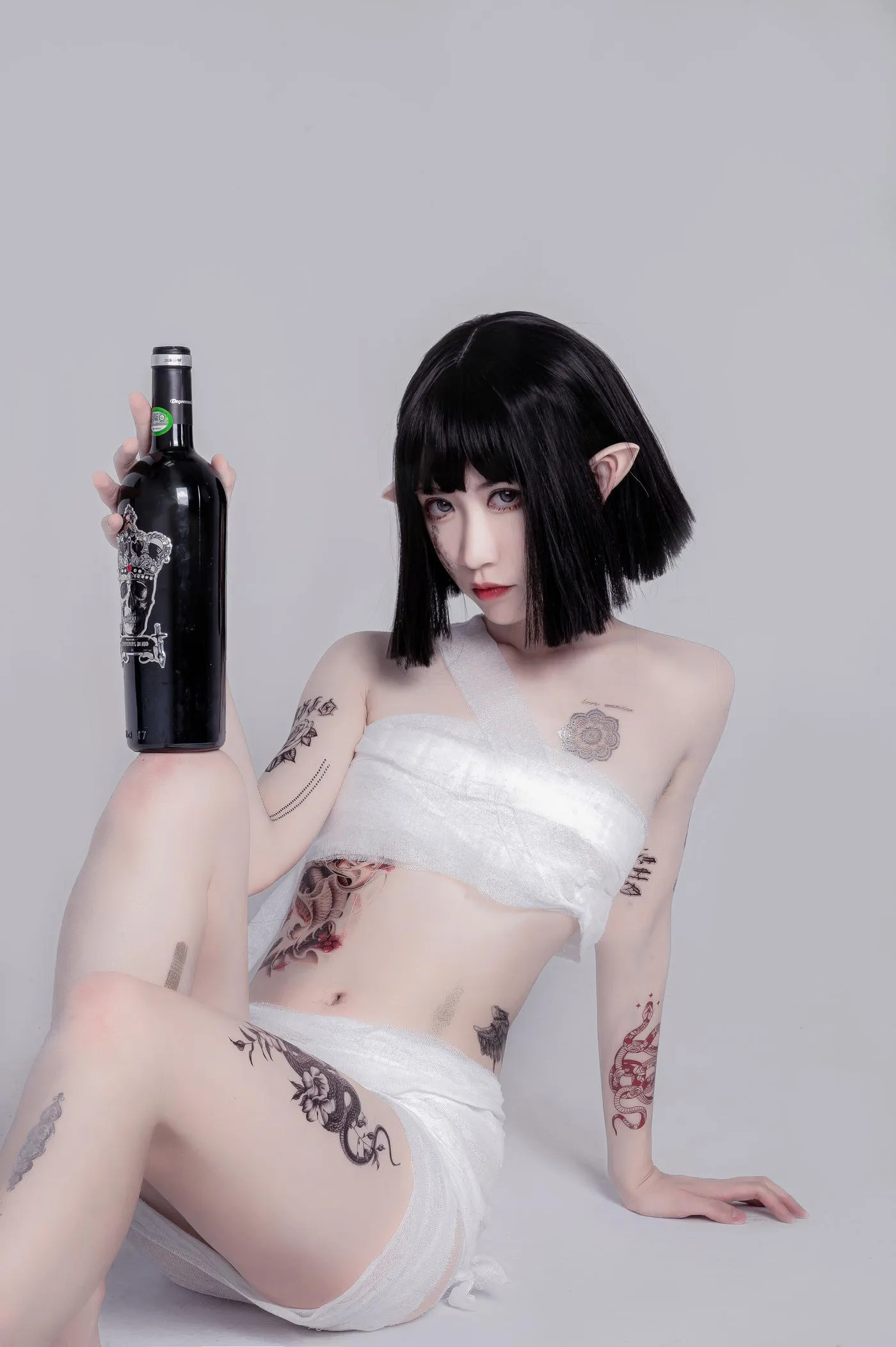 阮邑_Fairy – NO.03 绑带和武士 [41P]插图2