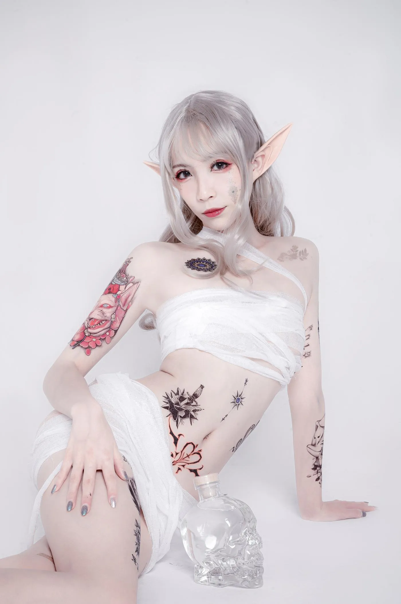 阮邑_Fairy – NO.03 绑带和武士 [41P]插图9