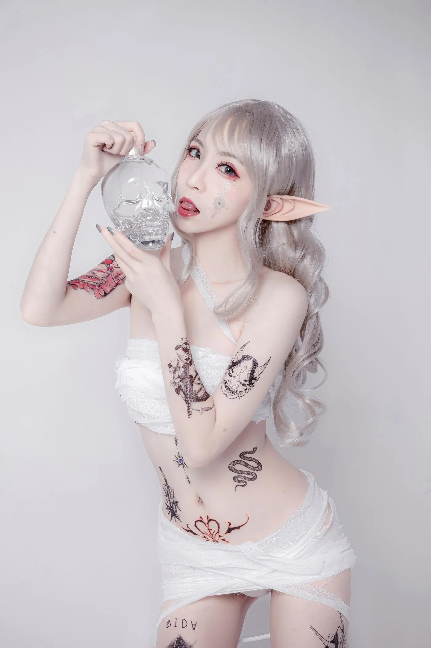 阮邑_Fairy – NO.03 绑带和武士 [41P]插图